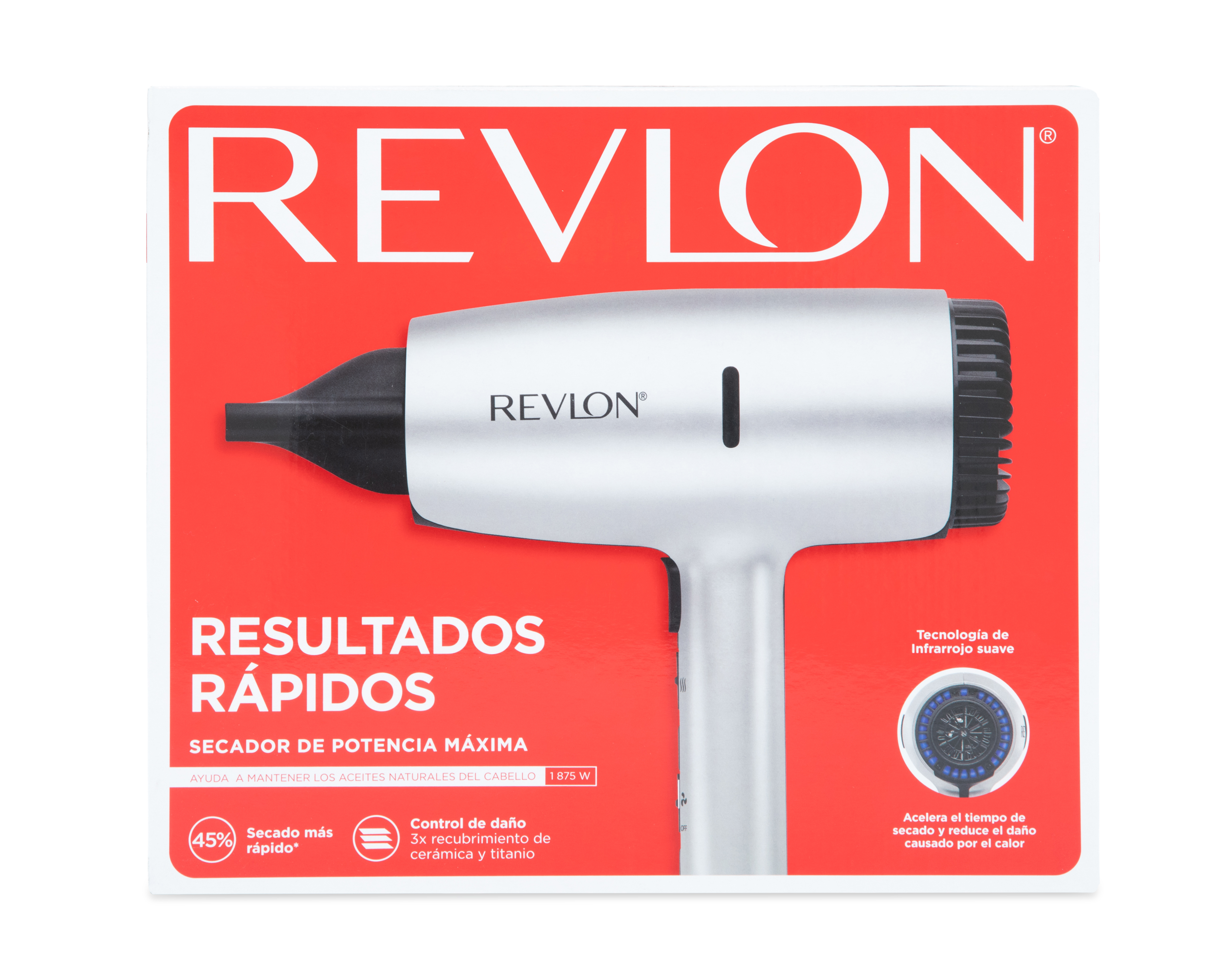 Foto 7 pulgar | Foto 6 | Secadora de Cabello Revlon Potencia Máxima 2 Velocidades