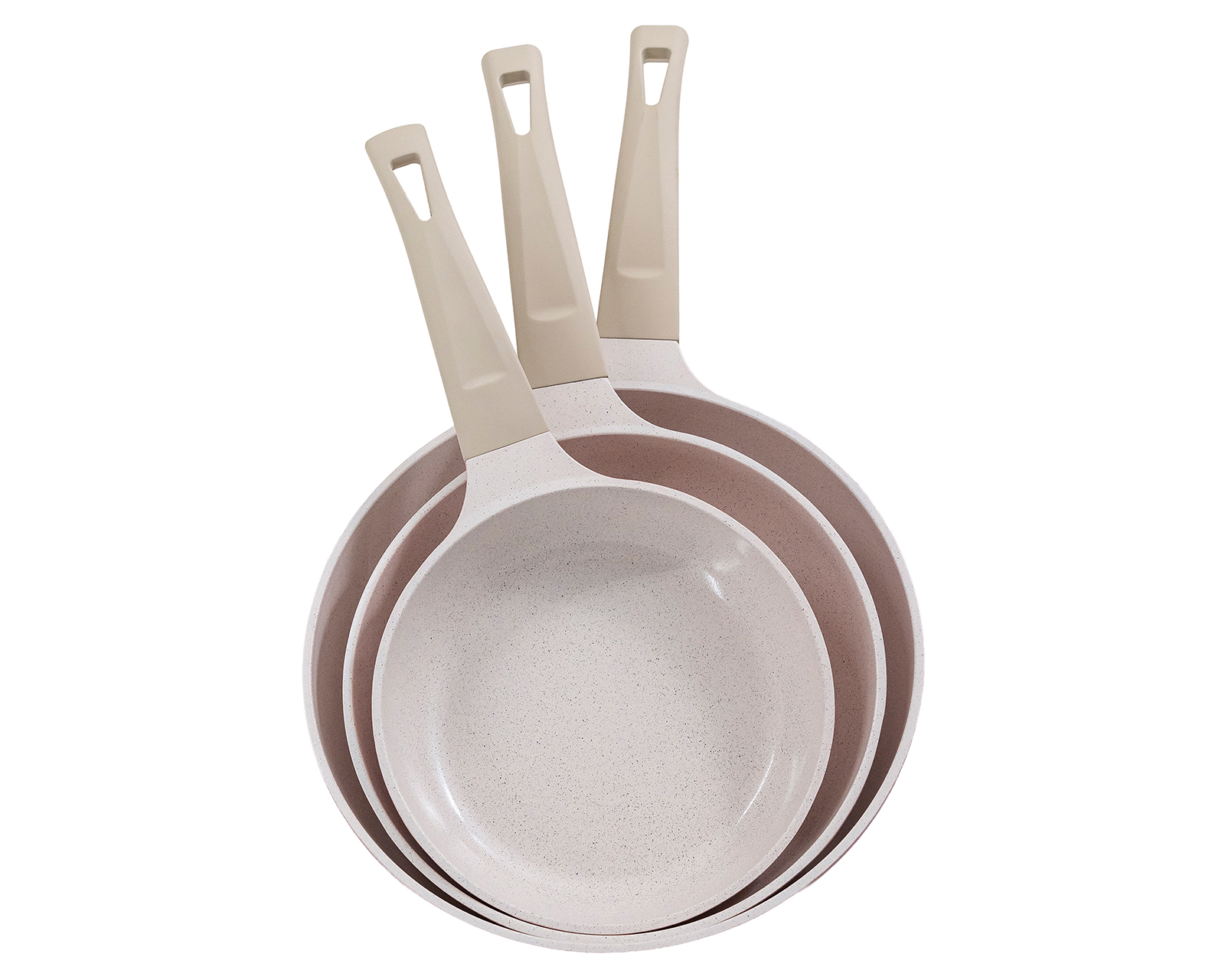 Foto 3 pulgar | Foto 2 | Juego de Sartenes Alpro de Aluminio 3 Piezas