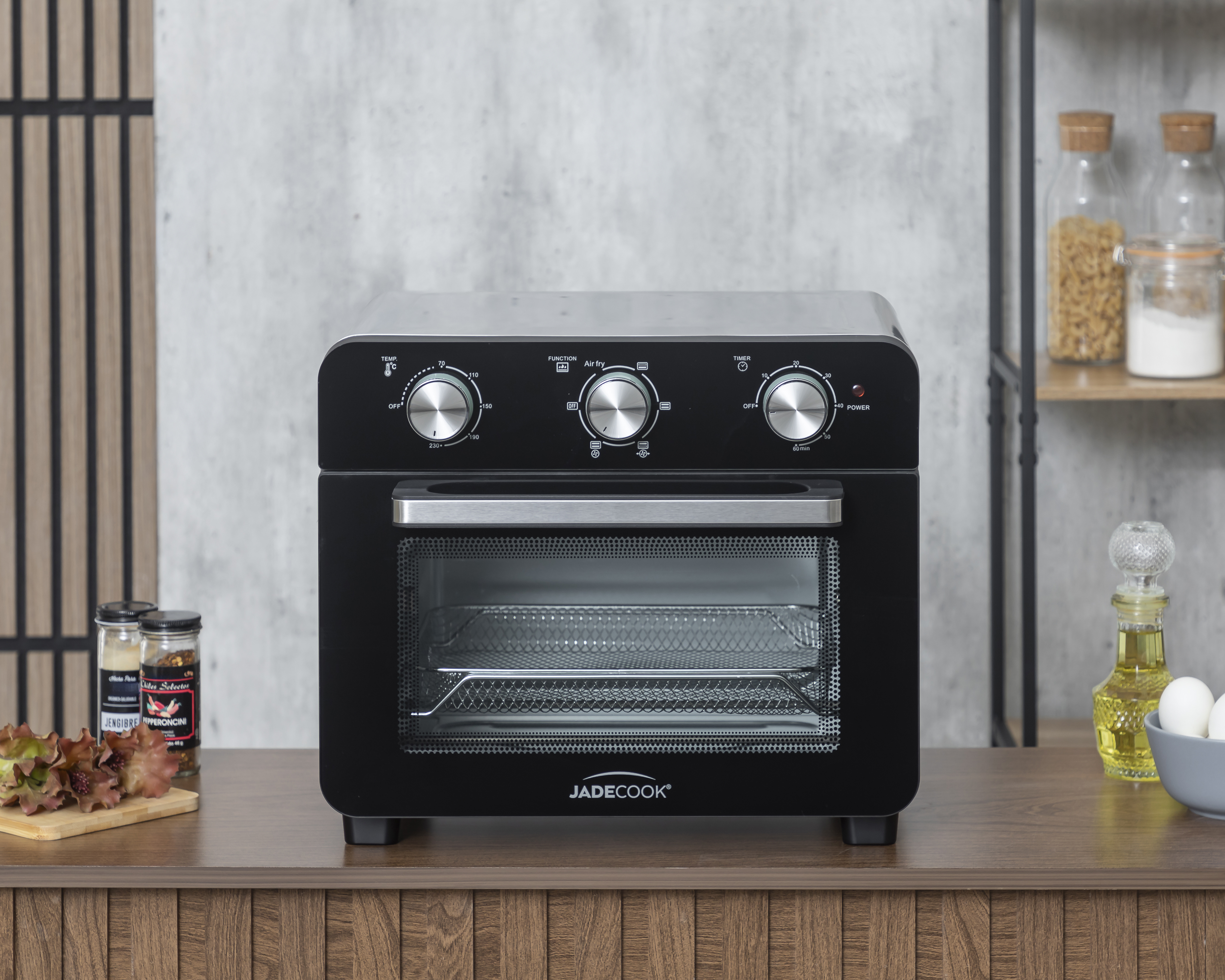 Foto 4 pulgar | Foto 3 | Horno Freidora de Aire Jade Cook 25 Litros