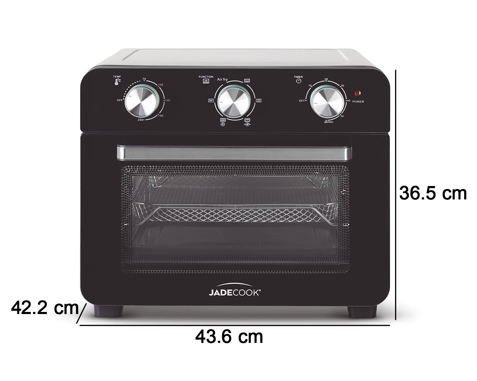 Foto 5 pulgar | Foto 4 | Horno Freidora de Aire Jade Cook 25 Litros