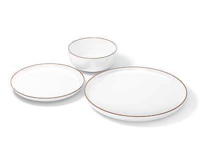 Foto 2 | Foto 2 | Vajilla de Porcelana Blanca 4 Personas 12 Piezas