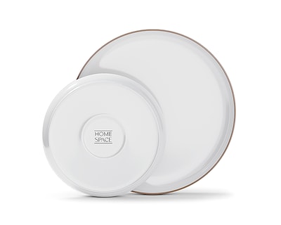 Foto 4 | Foto 4 | Vajilla de Porcelana Blanca 4 Personas 12 Piezas