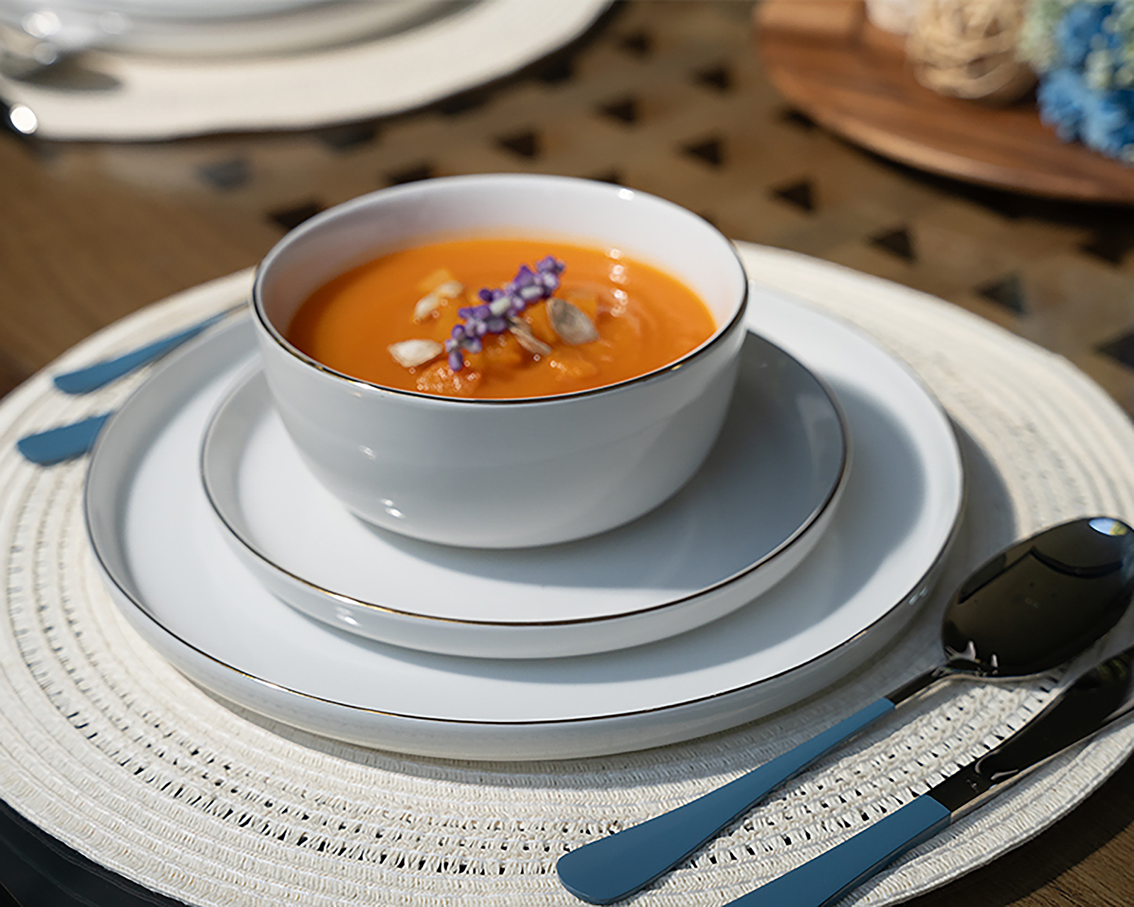 Foto 6 pulgar | Foto 5 | Vajilla de Porcelana Blanca 4 Personas 12 Piezas