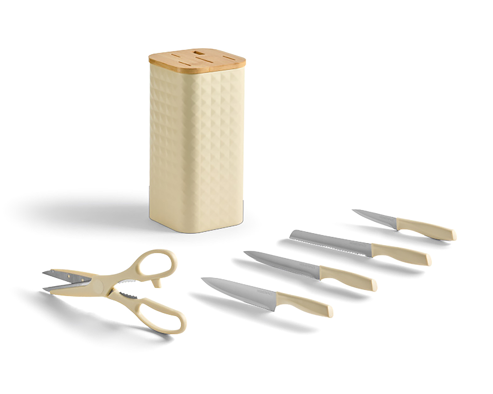 Foto 1 | Foto 1 | Juego de Cuchillos Home Space Beige 6 Piezas