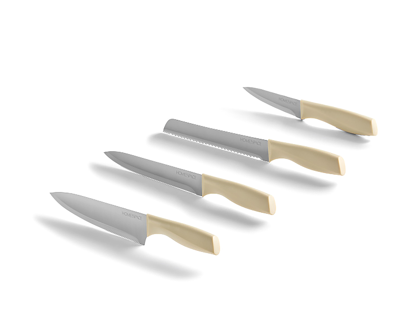 Foto 2 | Foto 2 | Juego de Cuchillos Home Space Beige 6 Piezas