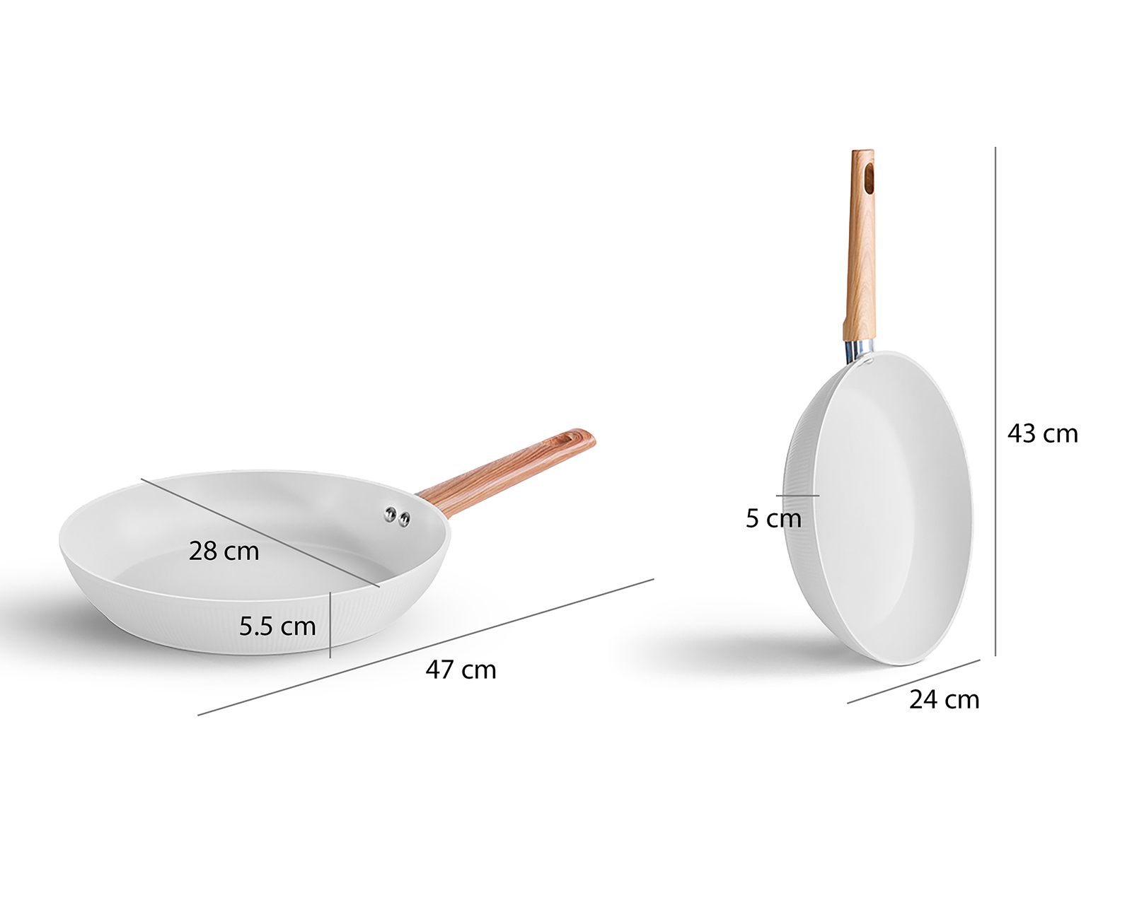 Foto 8 pulgar | Foto 7 | Juego de Sartenes Home Space Antiadherentes 2 Piezas