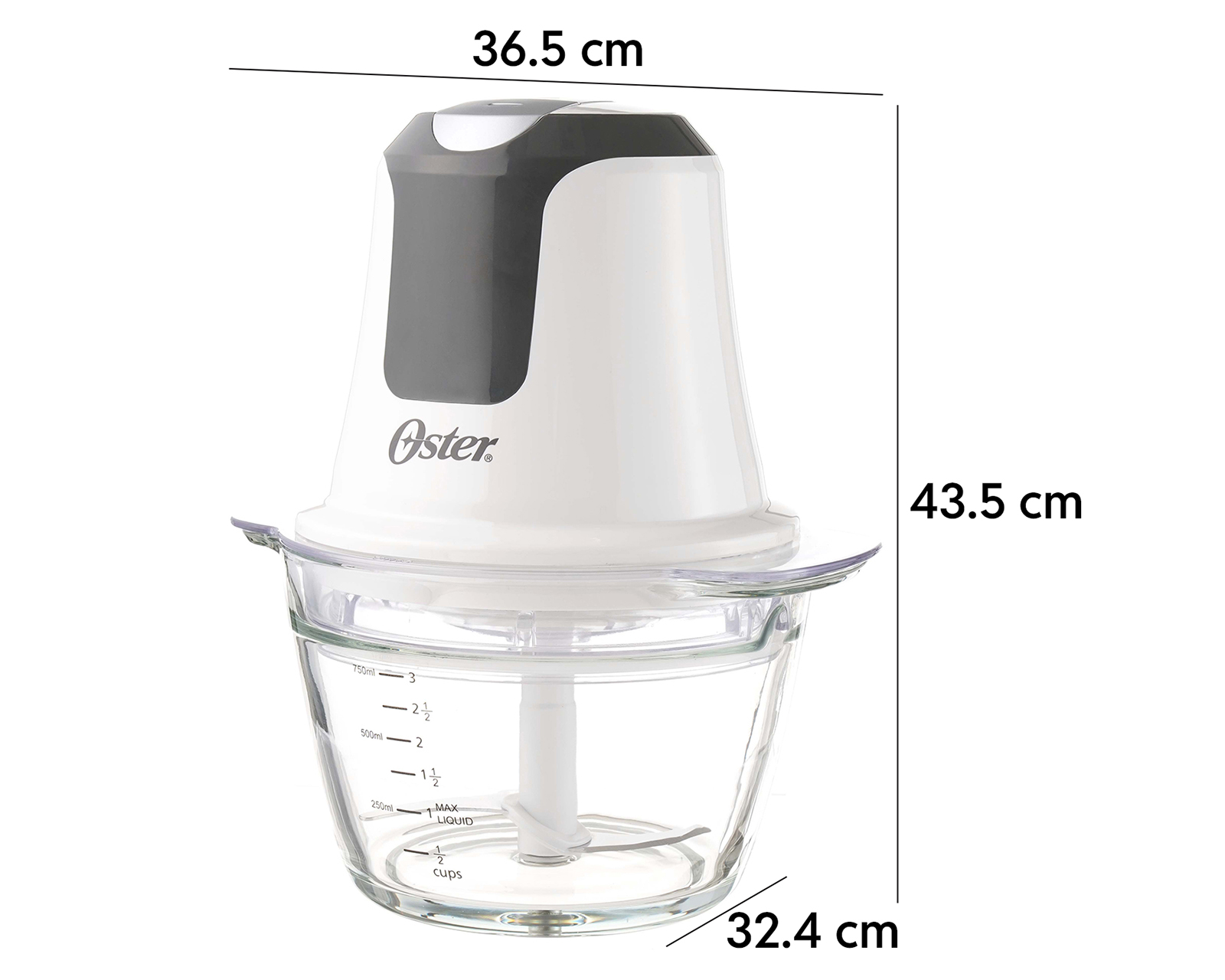 Foto 6 pulgar | Foto 5 | Mini Picadora Oster 2169821 250 W