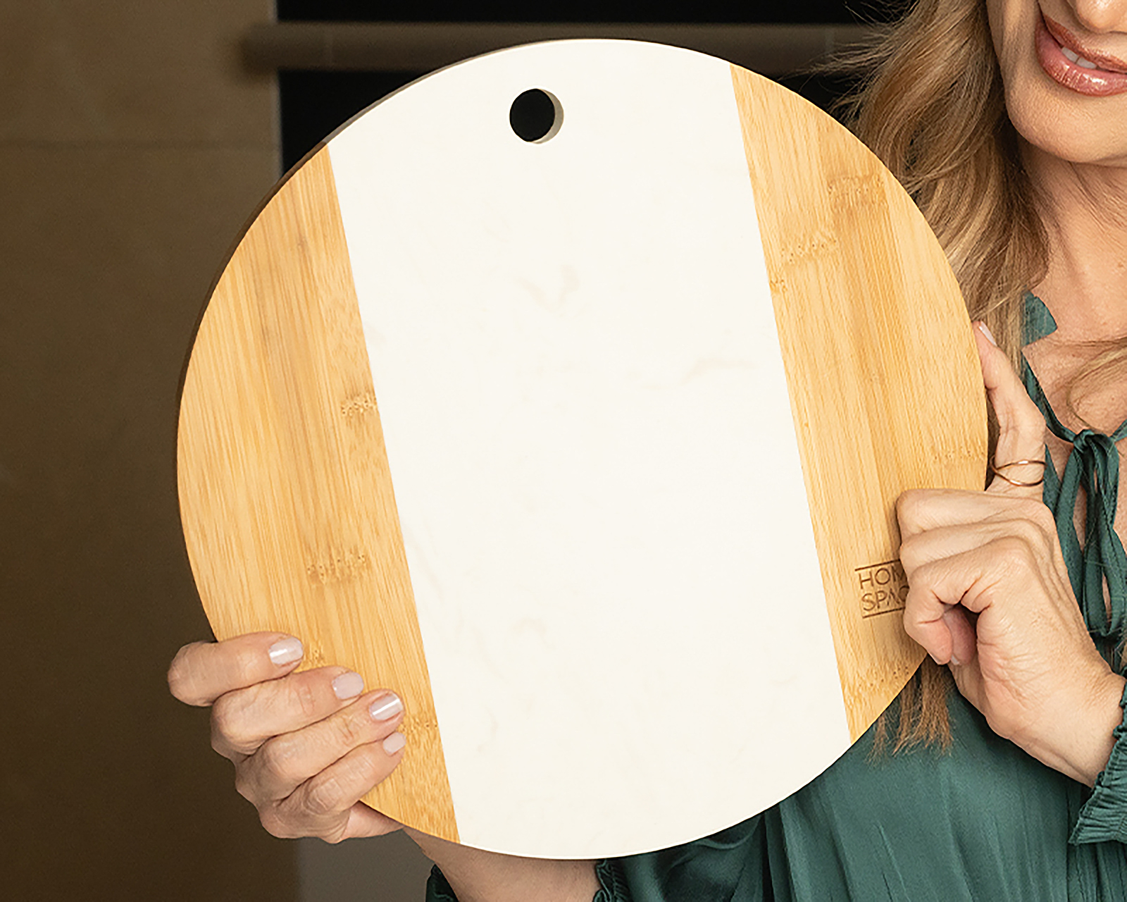 Foto 6 pulgar | Foto 5 | Tabla para Picar de Madera y Mármol Home Space