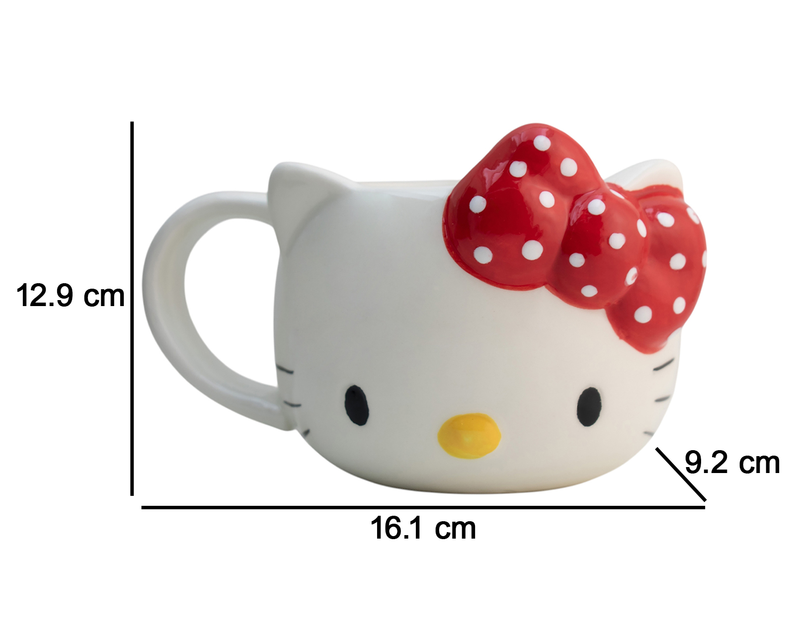 Foto 6 pulgar | Foto 5 | Taza de Cerámica Hello Kitty 591 ml