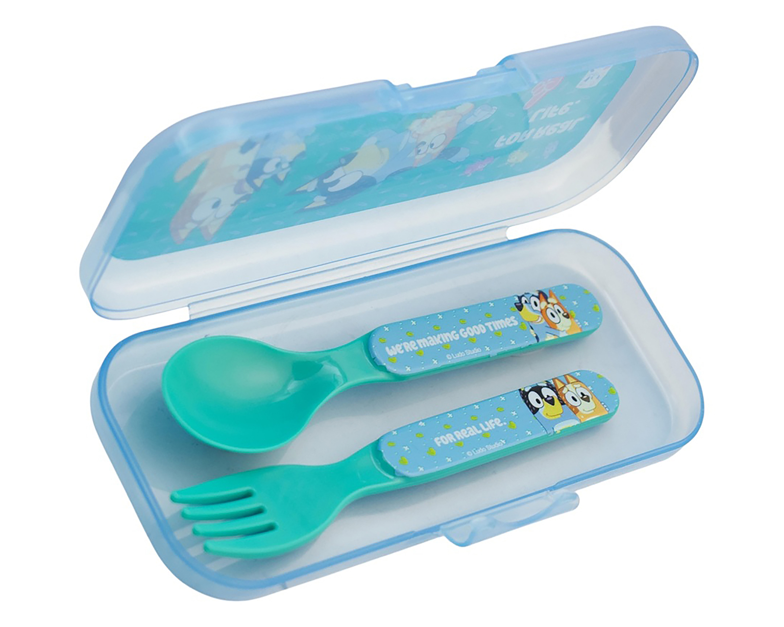 Foto 4 | Foto 4 | Juego de Cubiertos Fun Kids con Estuche 3 Piezas