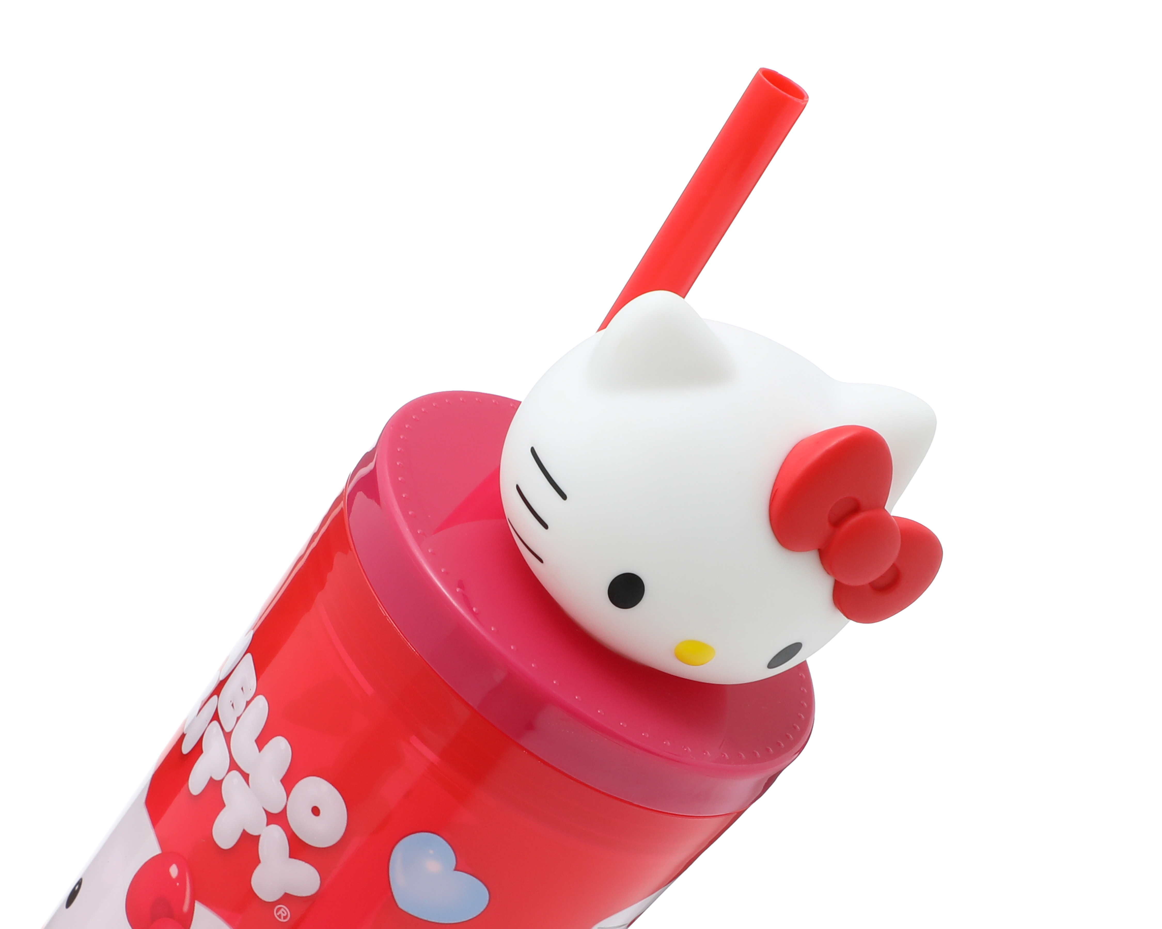 Foto 2 | Foto 2 | Vaso con Popote de Plástico Fun Kids 350 ml