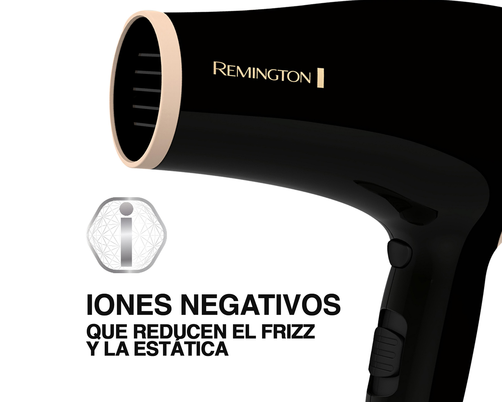 Foto 4 pulgar | Foto 3 | Secador de Cabello Remington 1875 W Cerámica con Macadamia Control de Frizz