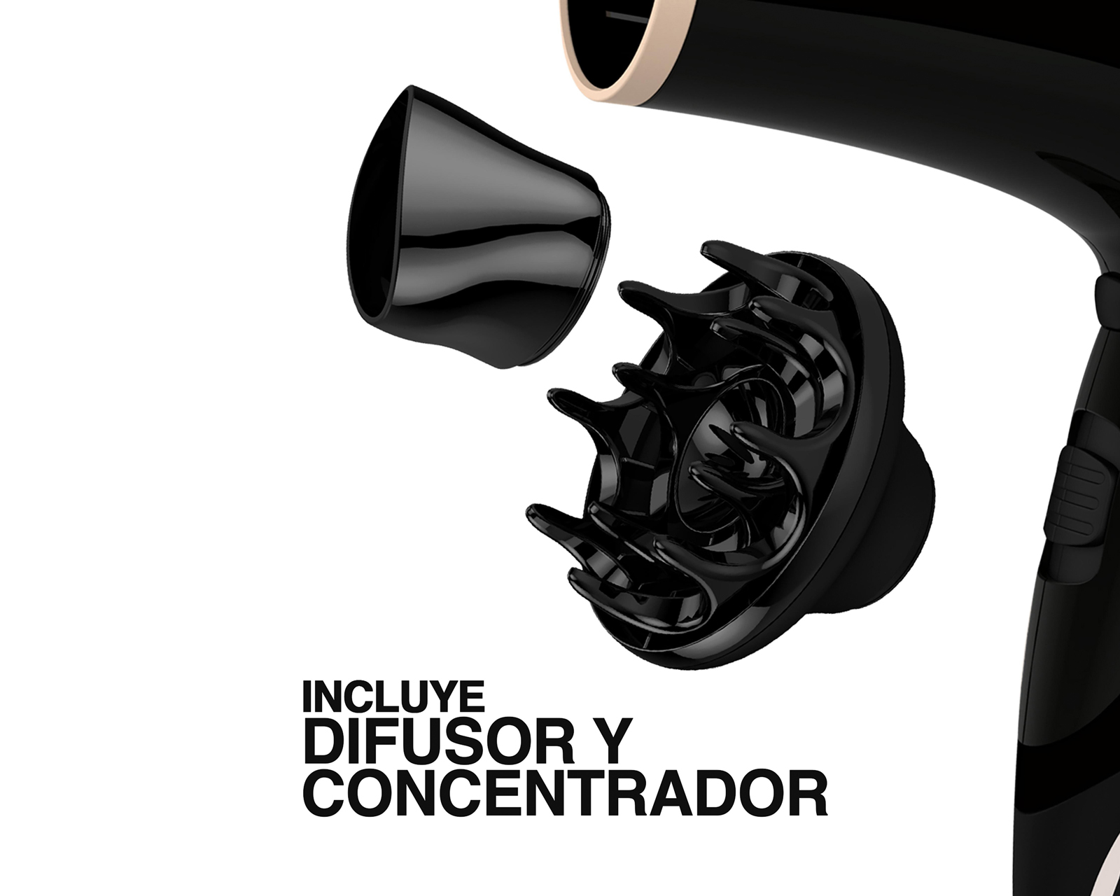 Foto 5 | Foto 5 | Secador de Cabello Remington 1875 W Cerámica con Macadamia Control de Frizz