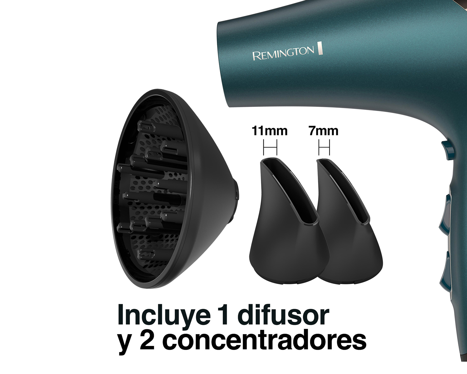 Foto 5 pulgar | Foto 4 | Secador de Cabello Remington 1900 W Cerámica con Coco y Filtro UV AC8607-110F