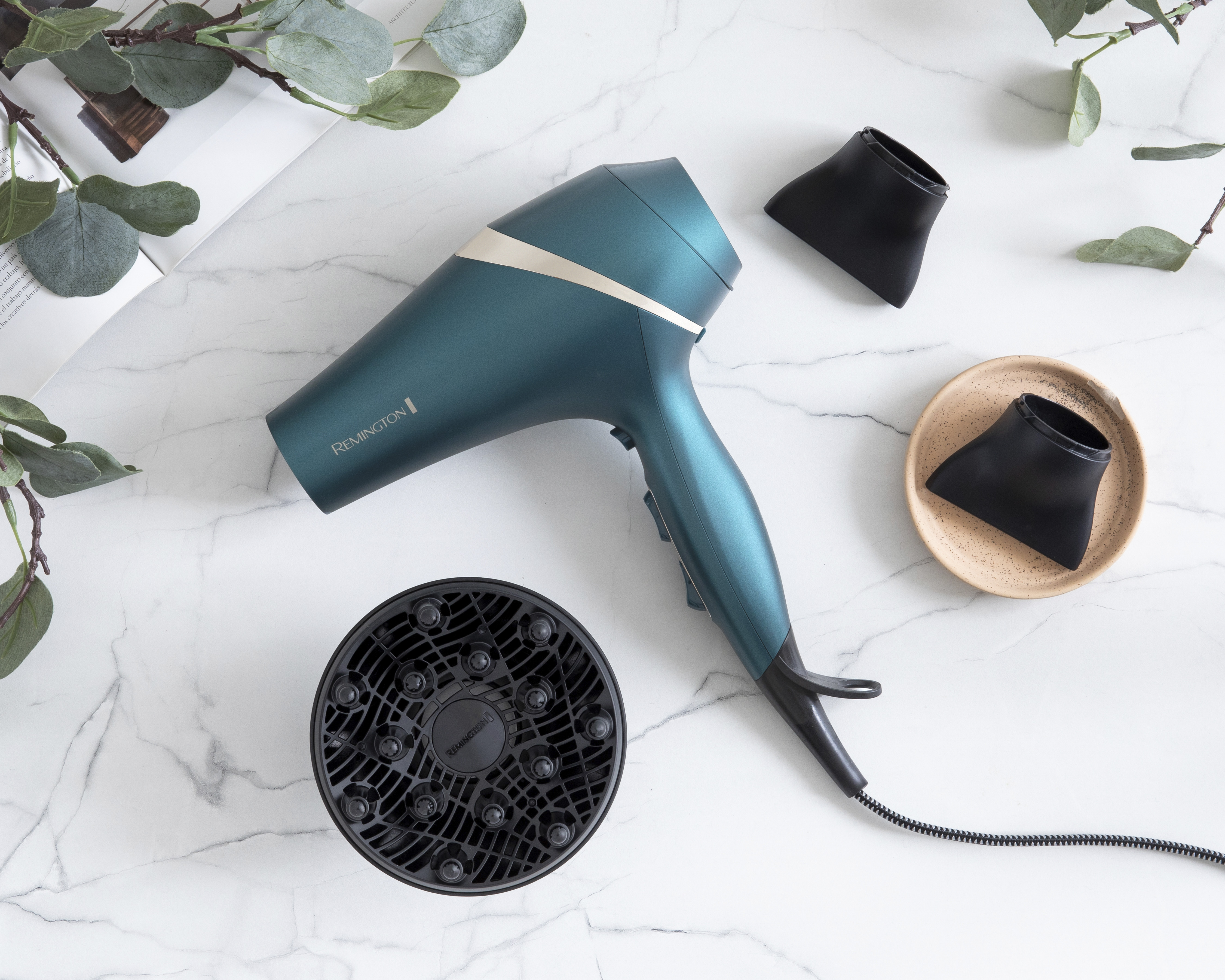 Foto 8 | Foto 8 | Secador de Cabello Remington 1900 W Cerámica con Coco y Filtro UV AC8607-110F