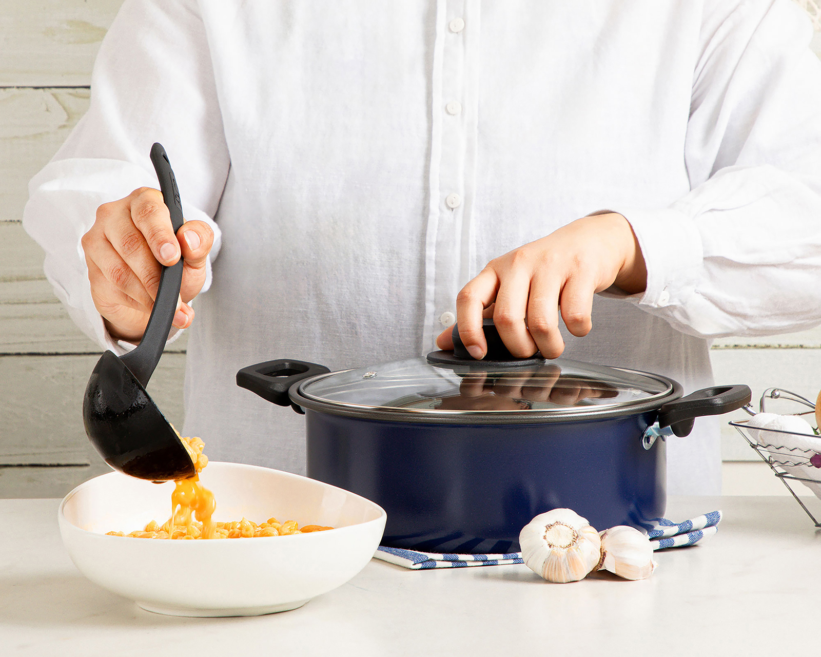 Foto 5 pulgar | Foto 4 | Batería Ekco de Aluminio Azul Marino 6 Piezas