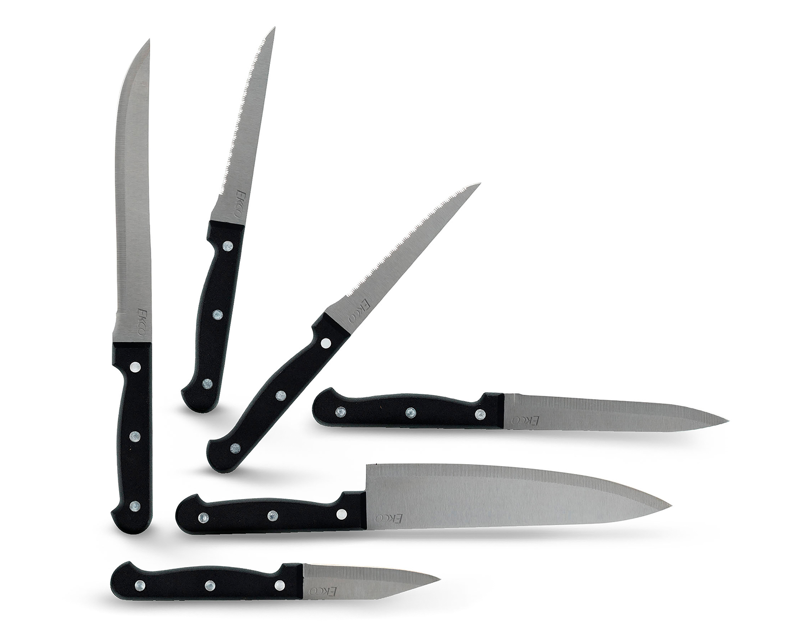 Foto 4 pulgar | Foto 3 | Juego de Cuchillos Ekco 6 Piezas