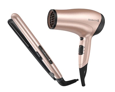 Foto 1 | Foto 1 | Combo de Secadora y Plancha para Cabello Remington D3015-S1520-C con Cerámica y Iones