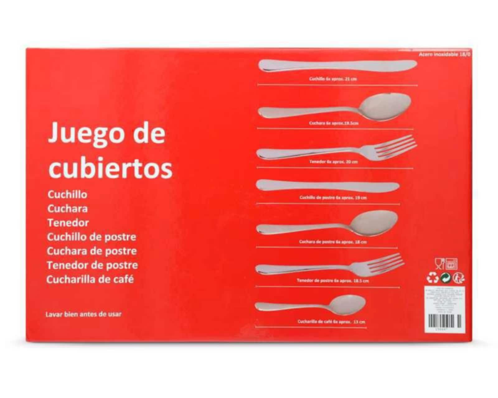 Foto 5 pulgar | Foto 4 | Juego de Cubiertos Procook de Acero Inoxidable