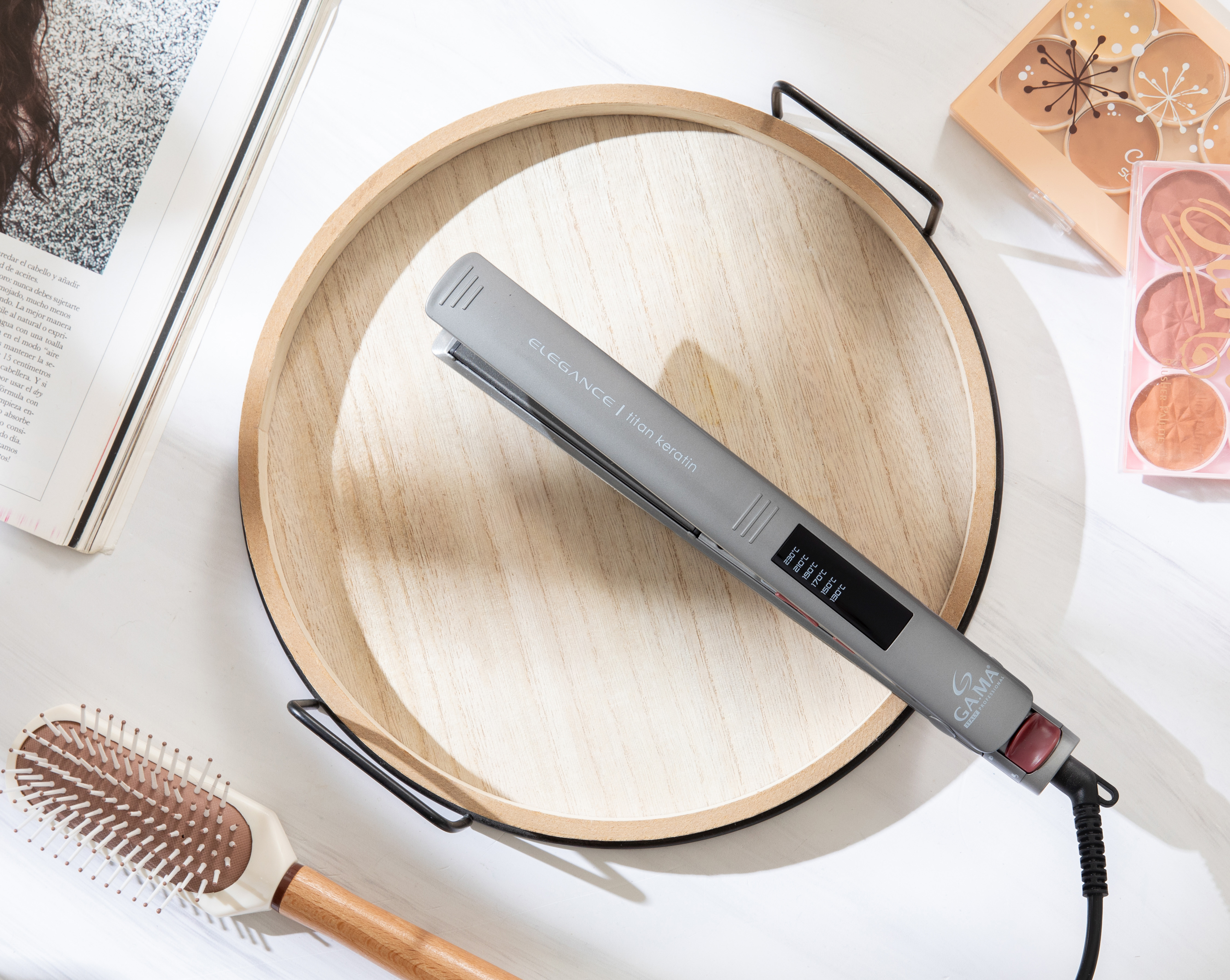 Foto 5 | Foto 5 | Alaciadora Gama Italy  Elegance Titan Keratin Diseño Ergonómico