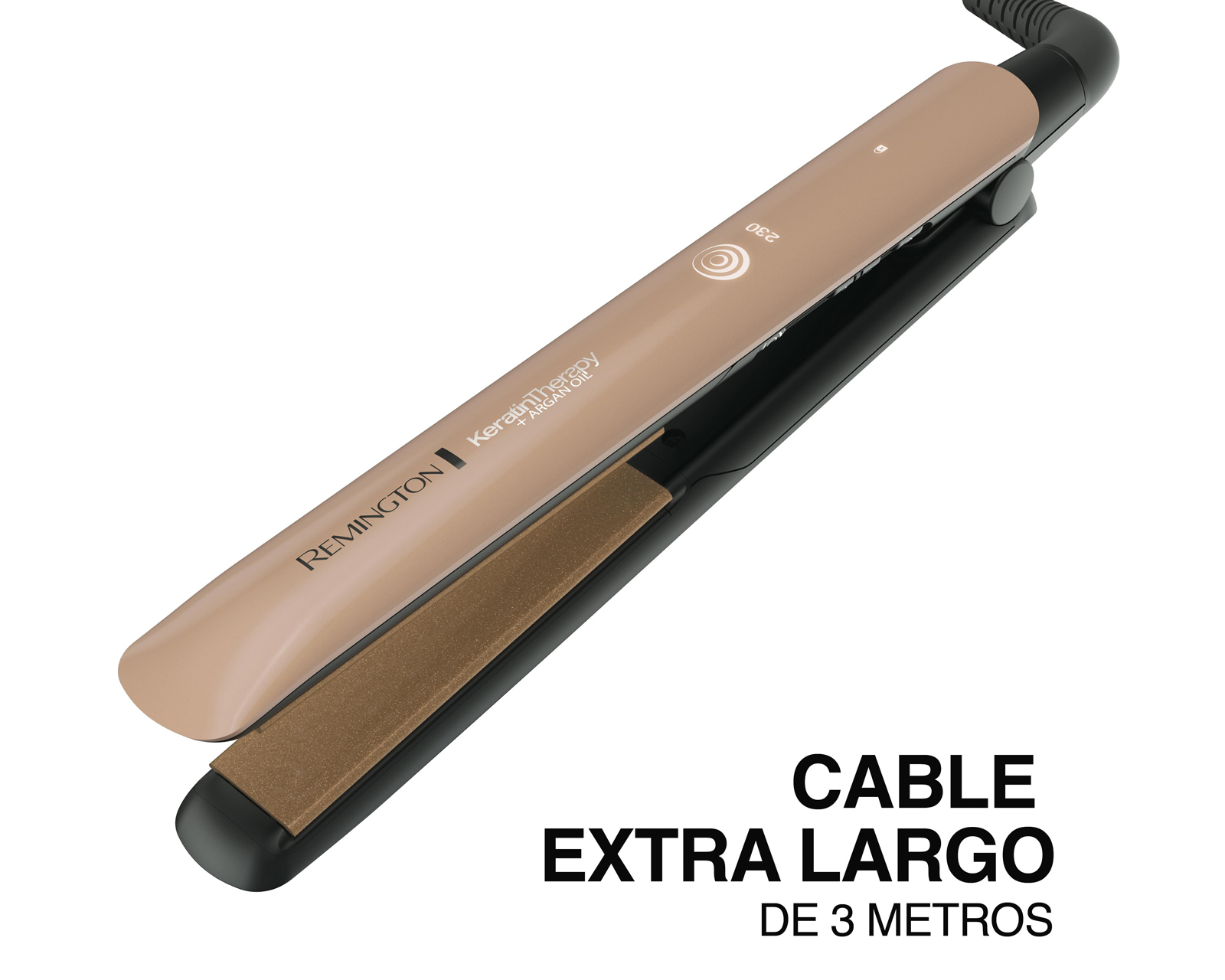 Foto 4 pulgar | Foto 3 | Plancha para Cabello Remington Keratin Therapy Cerámica con Keratina y Aceite de Argán