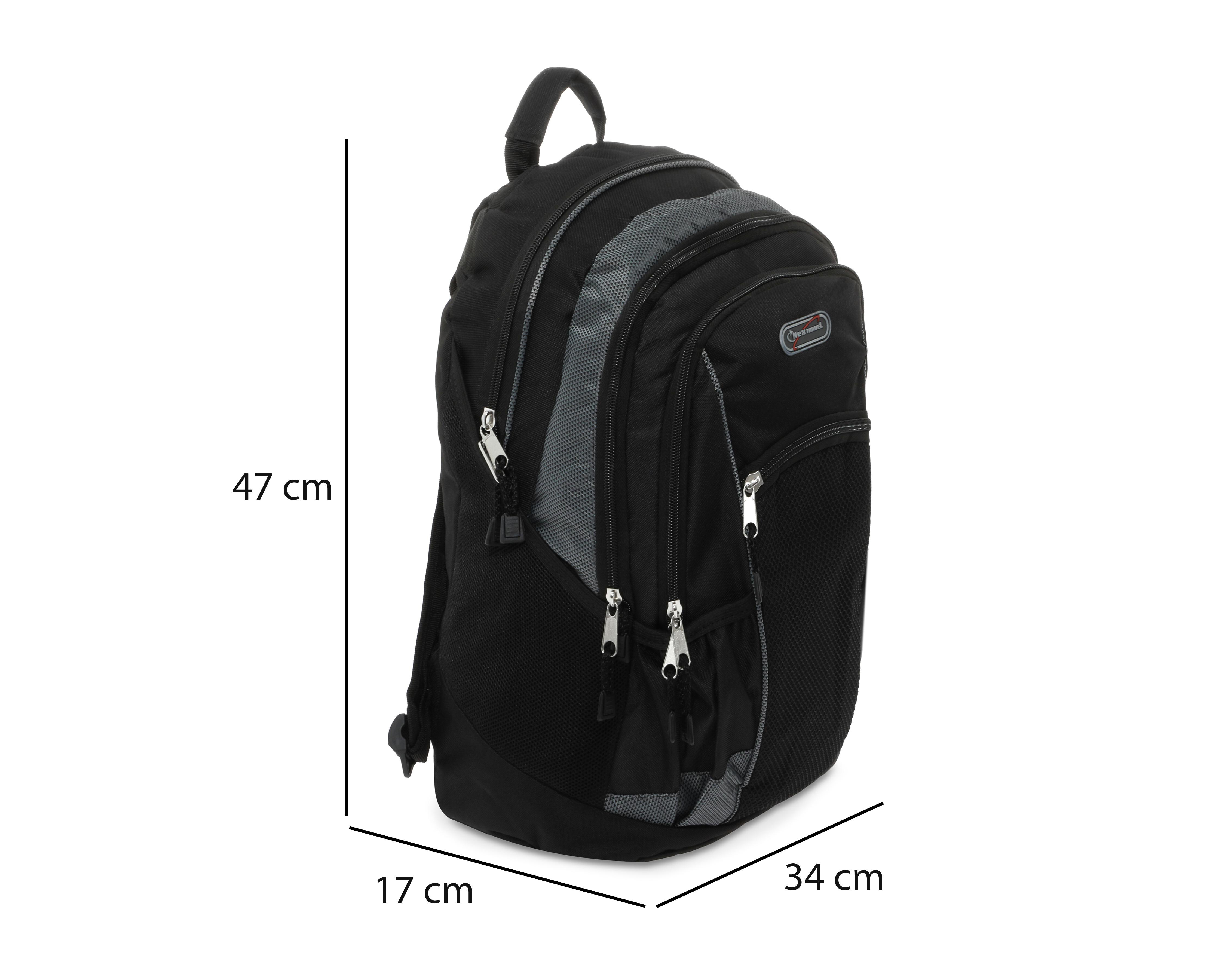Foto 7 | Foto 7 | Mochila Nextravel Omega 15" Gris/Negro