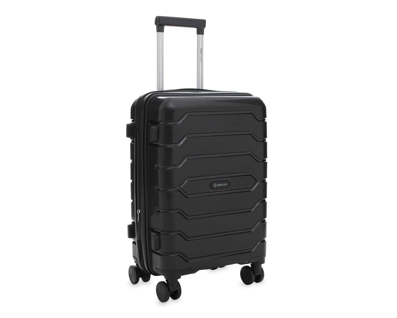 Maleta Vertical Startravel Hong Kong 20 Pulgadas Negra