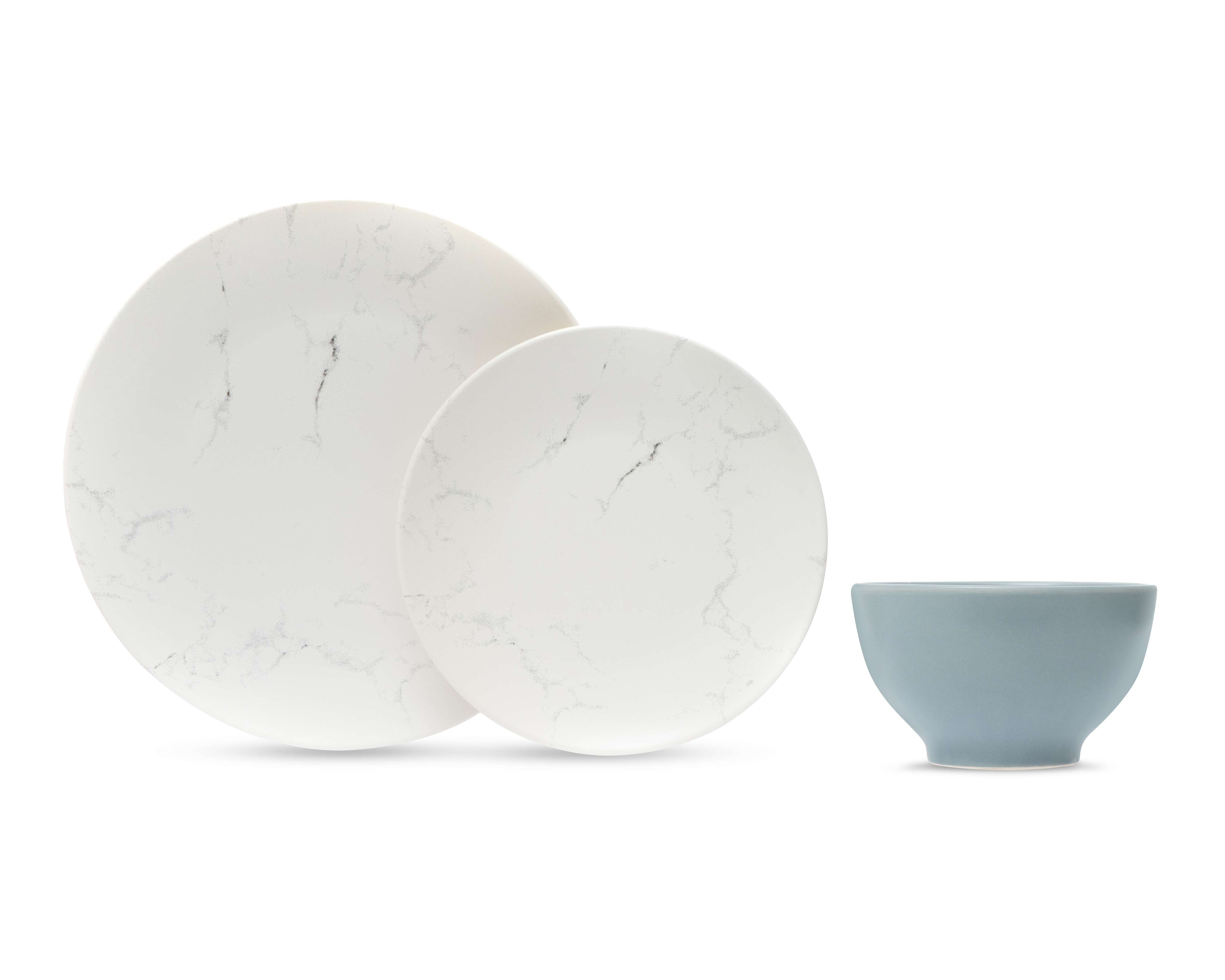 Foto 3 pulgar | Foto 2 | Vajilla de Cerámica Blanca para 4 Personas