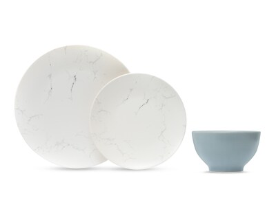 Foto 2 | Foto 2 | Vajilla de Cerámica Blanca para 4 Personas