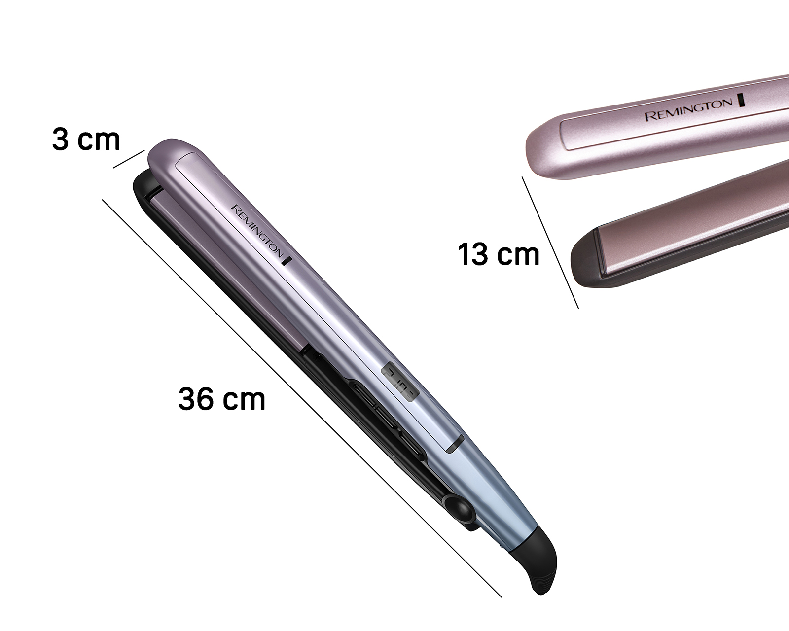 Foto 9 | Foto 9 | Plancha para Cabello Remington Mineral Glow con 4 Minerales