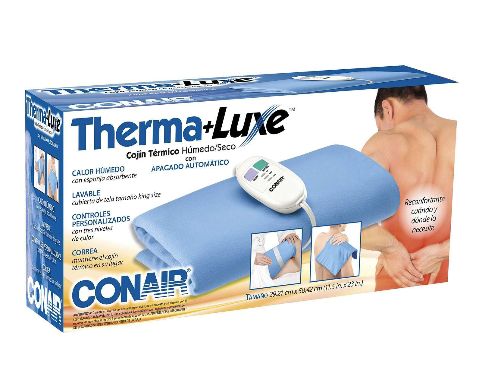 Foto 4 | Foto 4 | Cojín Térmico Conair Calor Húmedo