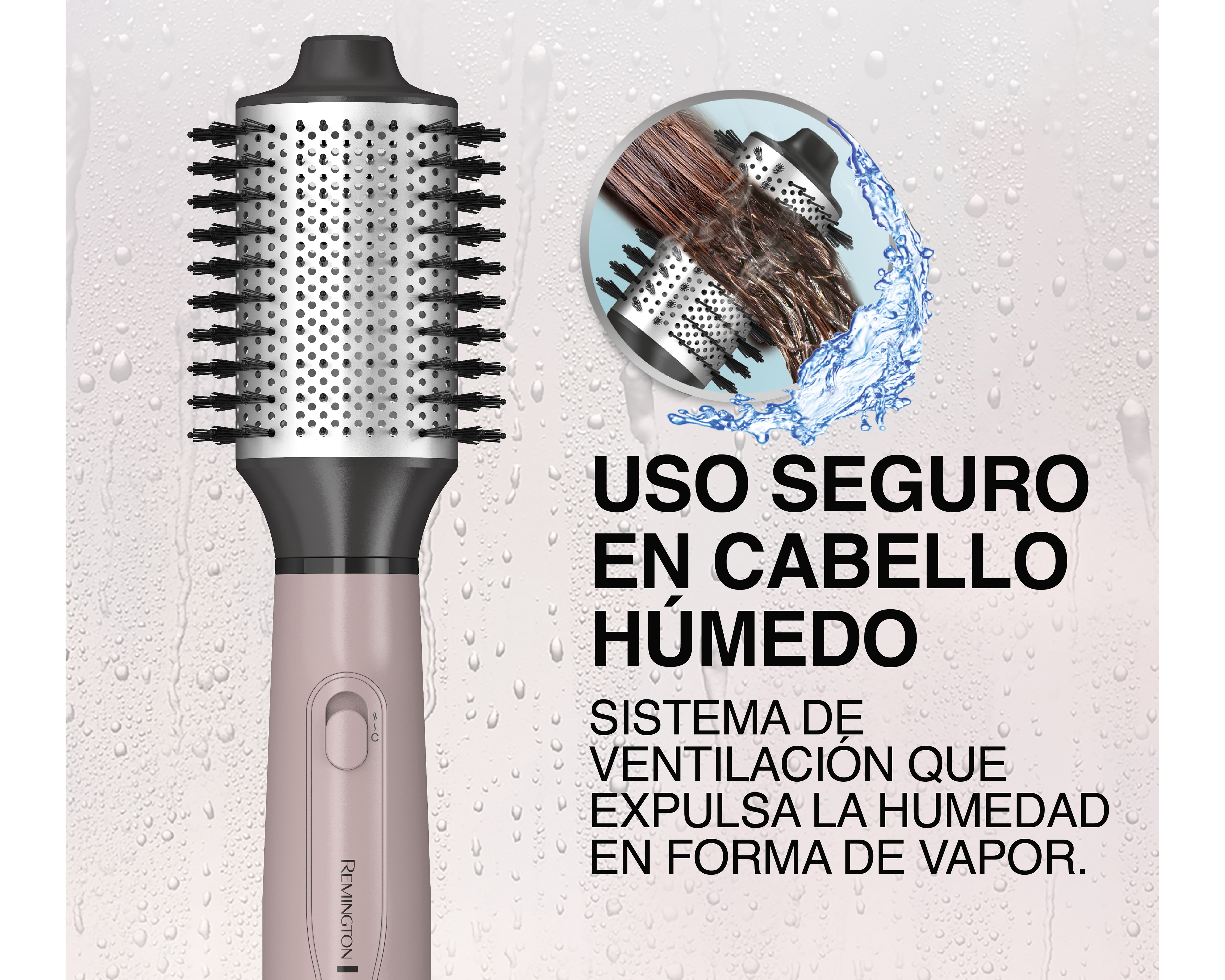 Foto 7 pulgar | Foto 6 | Cepillo de Aire Remington para Cabello Húmedo y Seco con Cerámica Antifrizz
