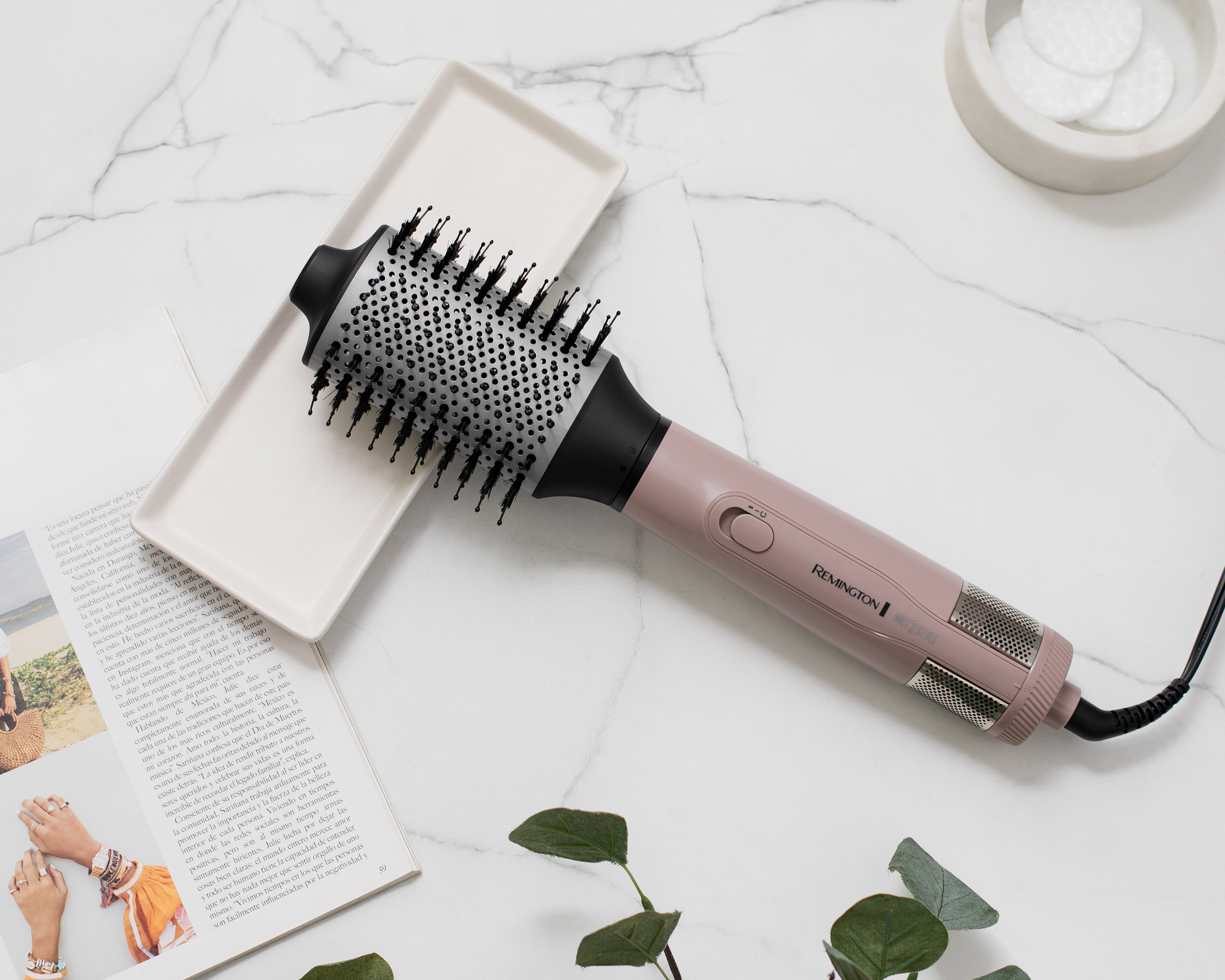 Foto 8 | Foto 8 | Cepillo de Aire Remington para Cabello Húmedo y Seco con Cerámica Antifrizz