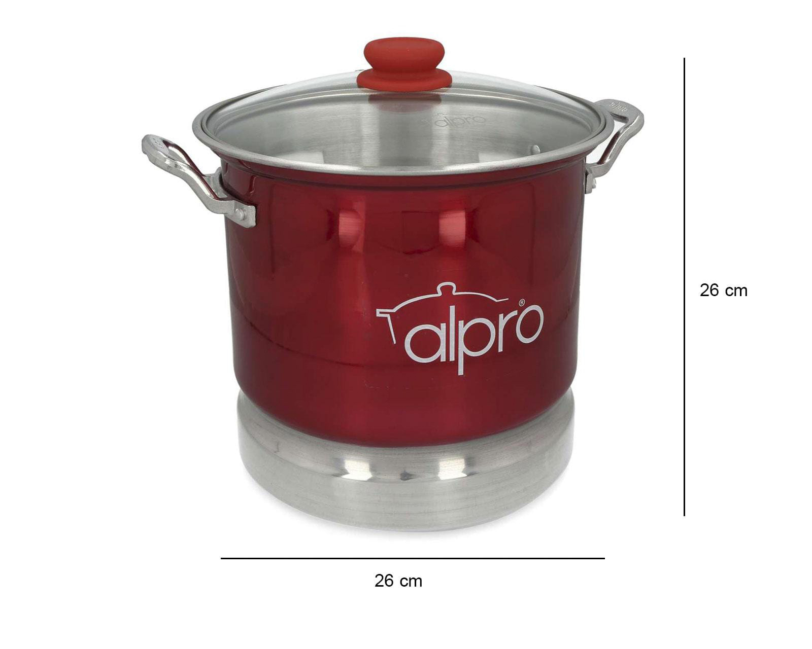 Foto 5 | Foto 5 | Olla Vaporera Alpro 14 Litros de Aluminio