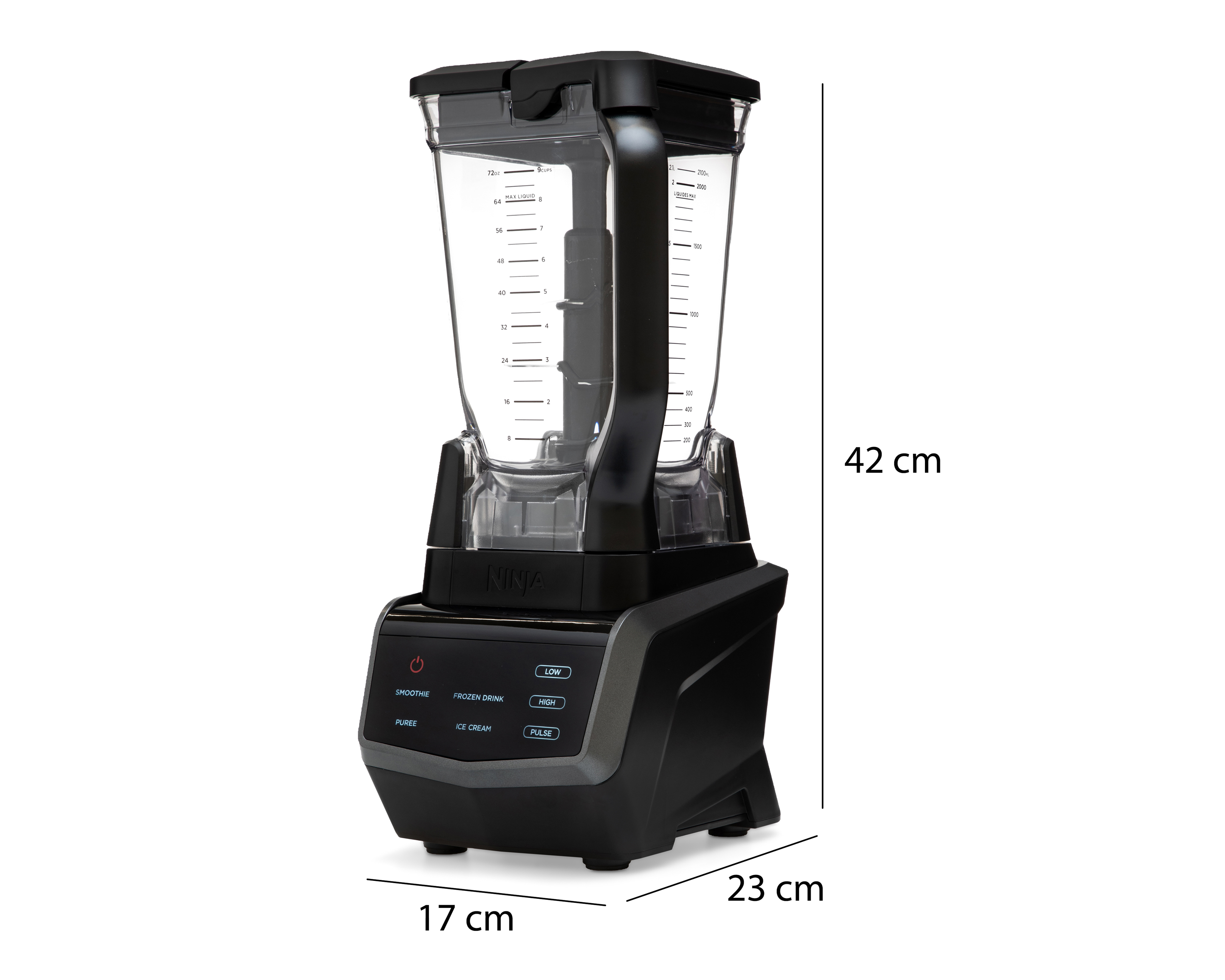 Foto 9 pulgar | Foto 8 | Licuadora Ninja Blender 3 Velocidades Vaso de Tritán