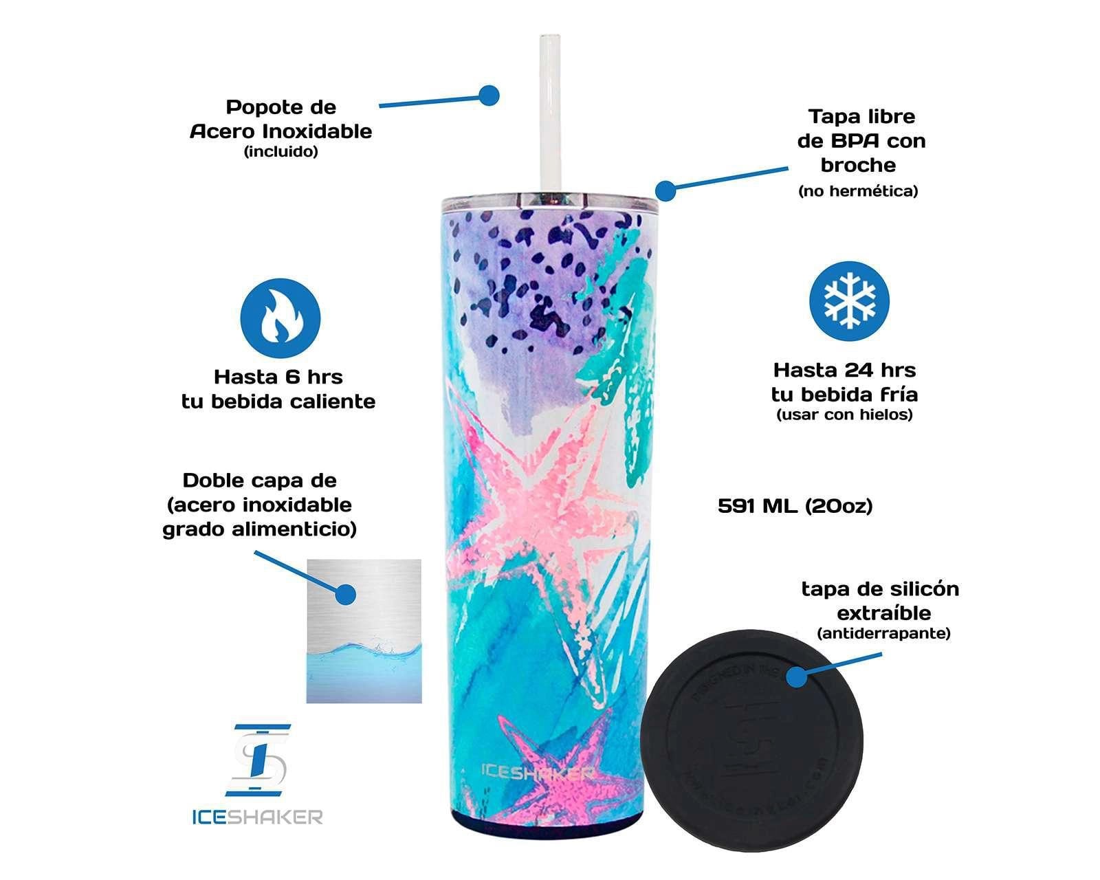 Foto 4 | Foto 4 | Termo Ice Shaker Skinny Starfish 519M
