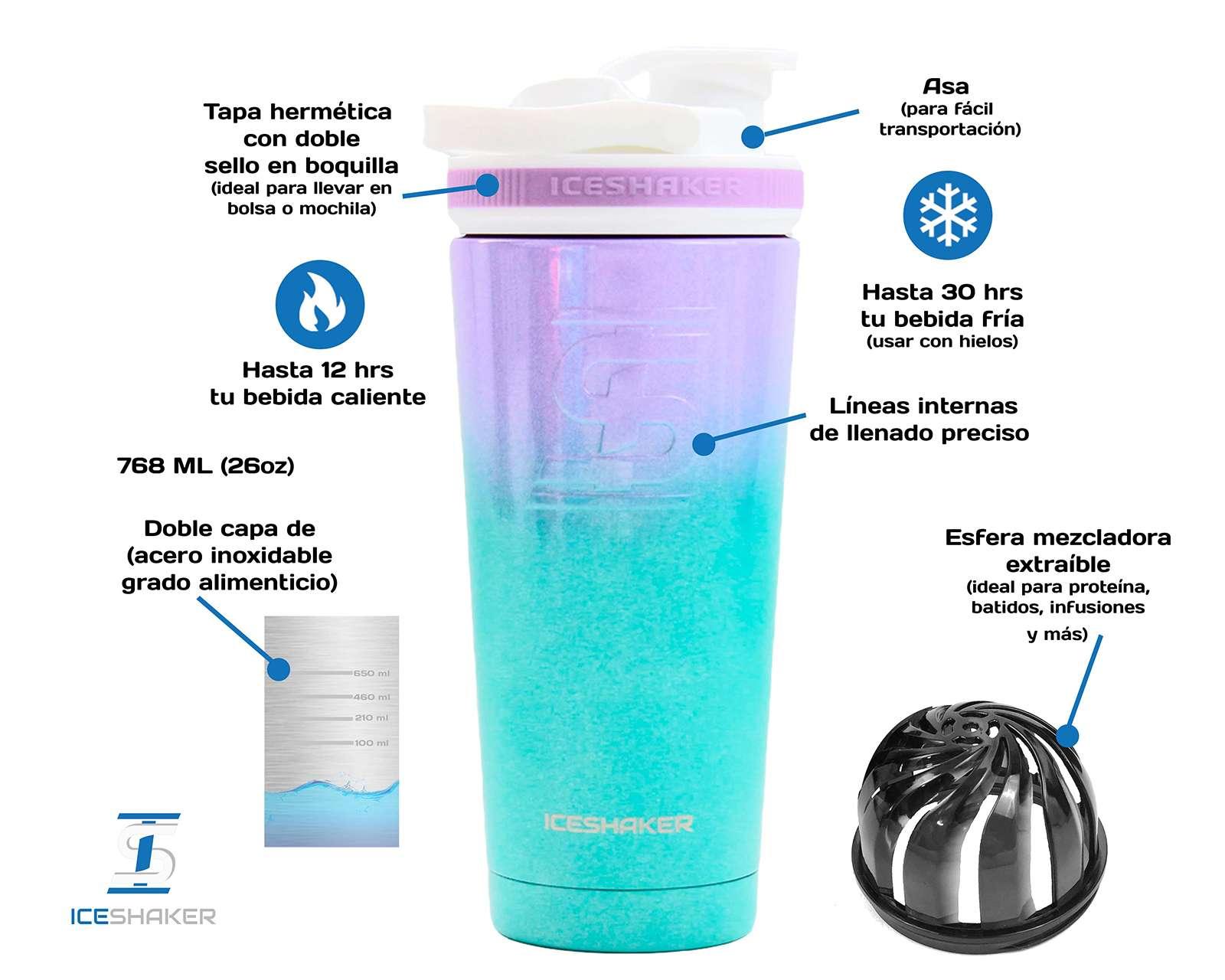 Foto 4 pulgar | Foto 3 | Termo Ice Shaker Mermaid 768 ml
