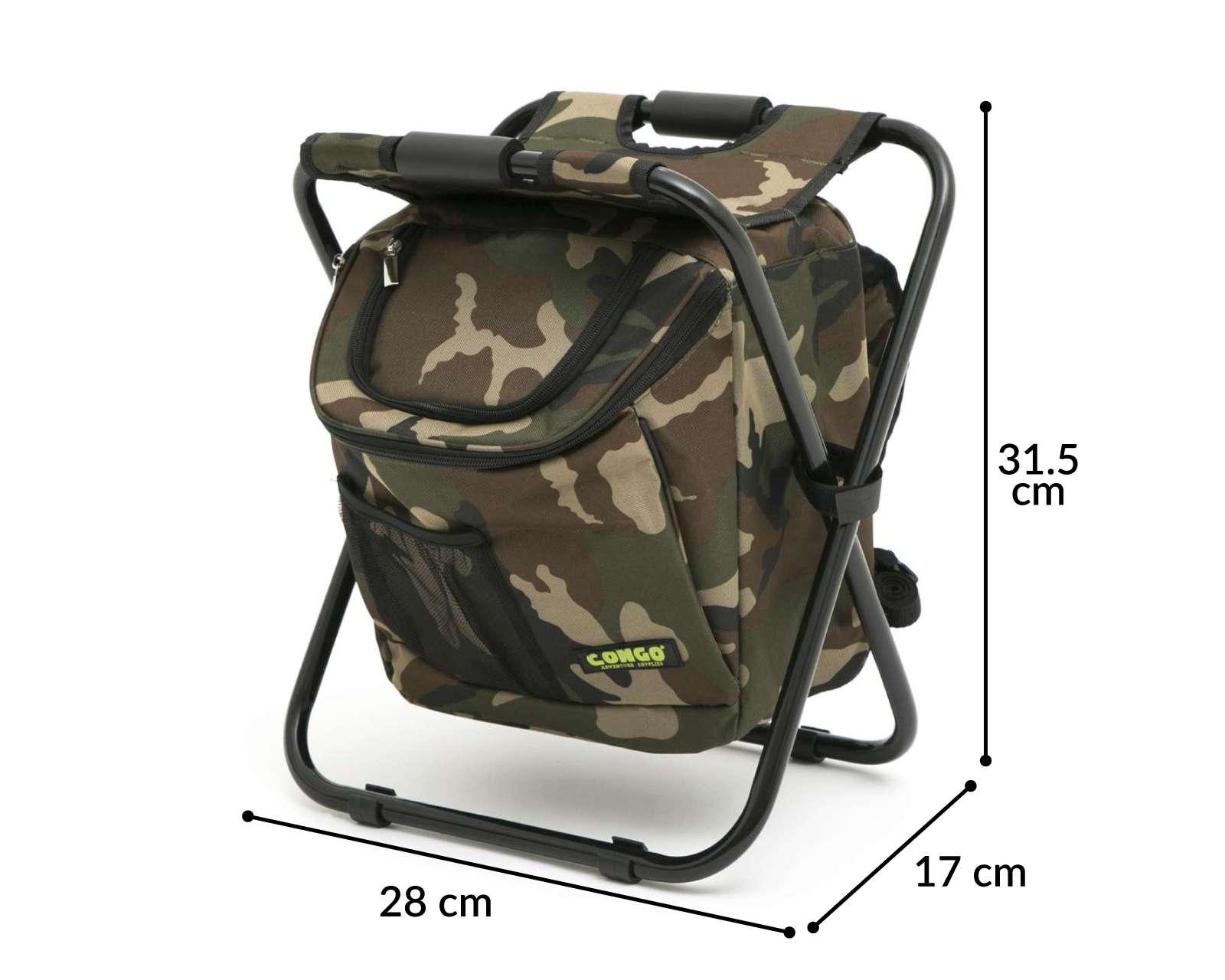 Foto 10 pulgar | Foto 9 | Hielera Congo 3 en 1 Tipo Bolsa, Mochila y Silla 80 kg