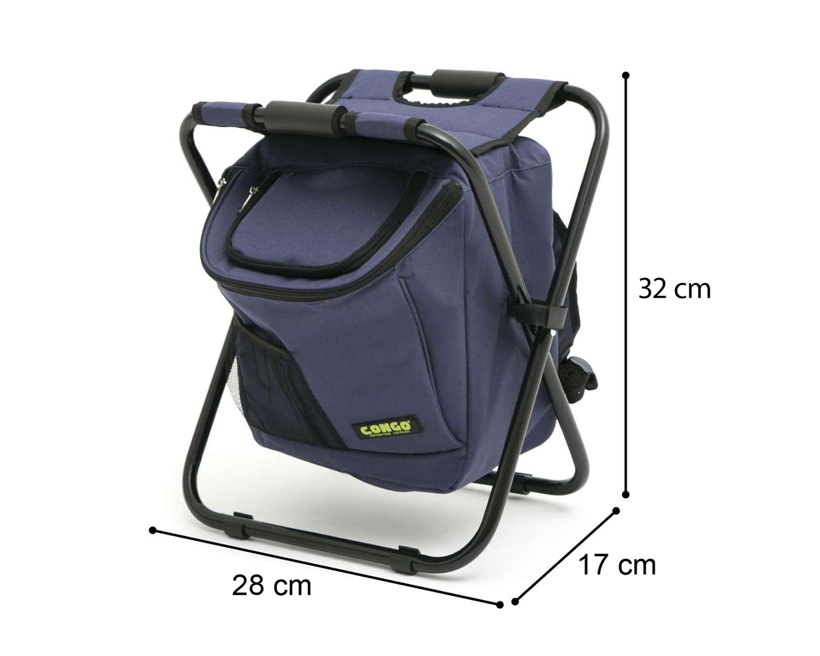 Foto 10 pulgar | Foto 9 | Hielera Congo 3 en 1 Tipo Bolsa, Mochila y Silla 80 kg