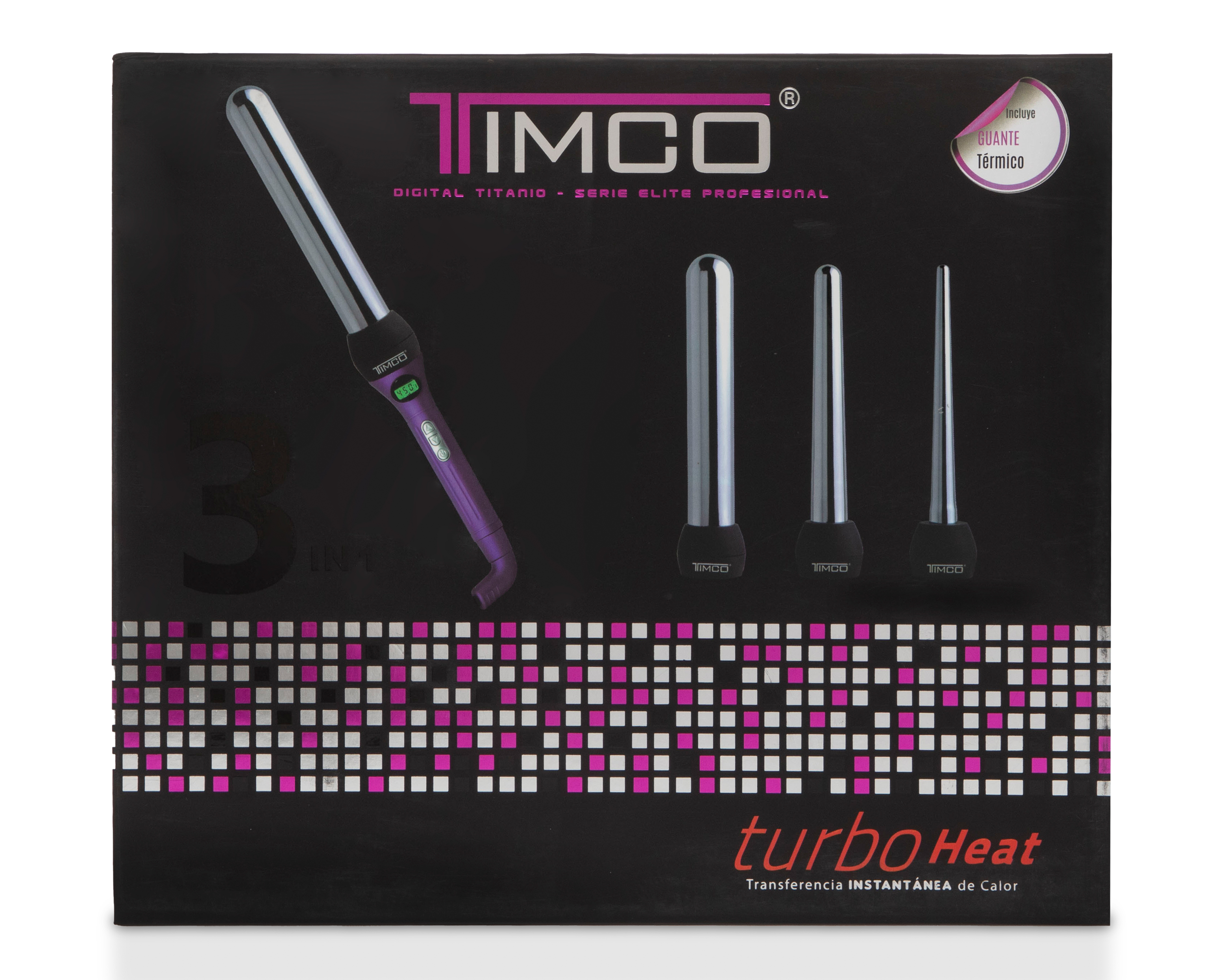 Foto 6 | Foto 6 | Ferro Rizador TIMCO TCX-F 3 en 1