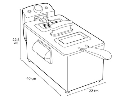 Foto 8 | Foto 8 | Freidora Record DF7710A 3 Litros