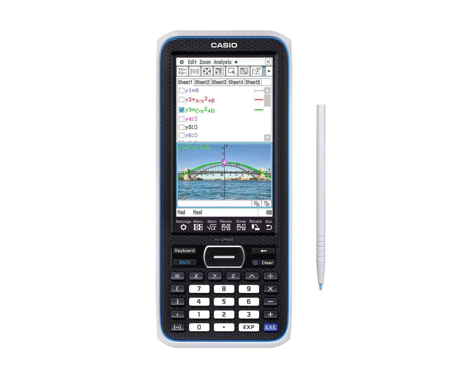 Foto 3 pulgar | Foto 2 | Calculadora Graficadora y Financiera Casio FX-CP400-LA