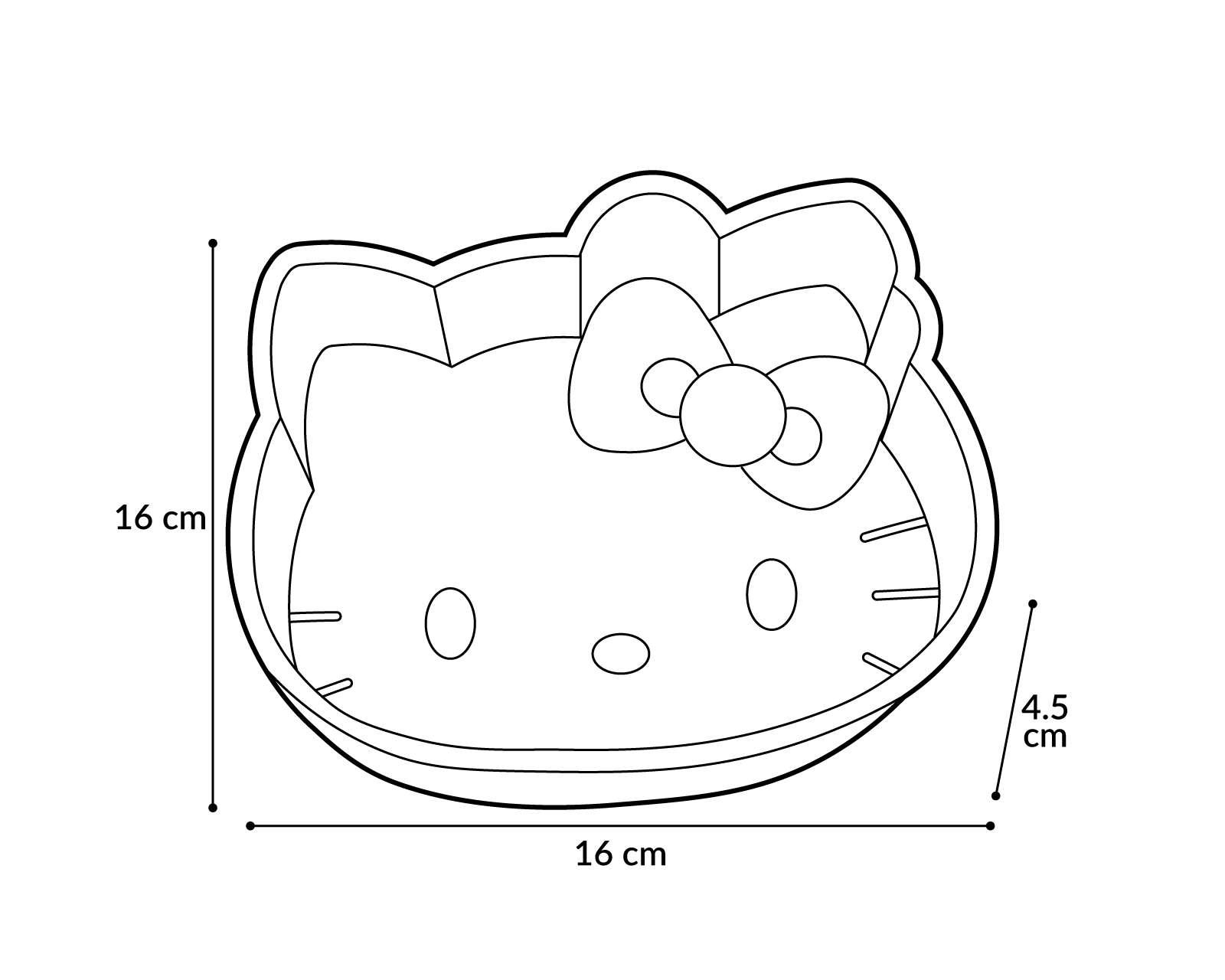 Foto 5 pulgar | Foto 4 | Molde para Hornear Hello Kitty 1594-640