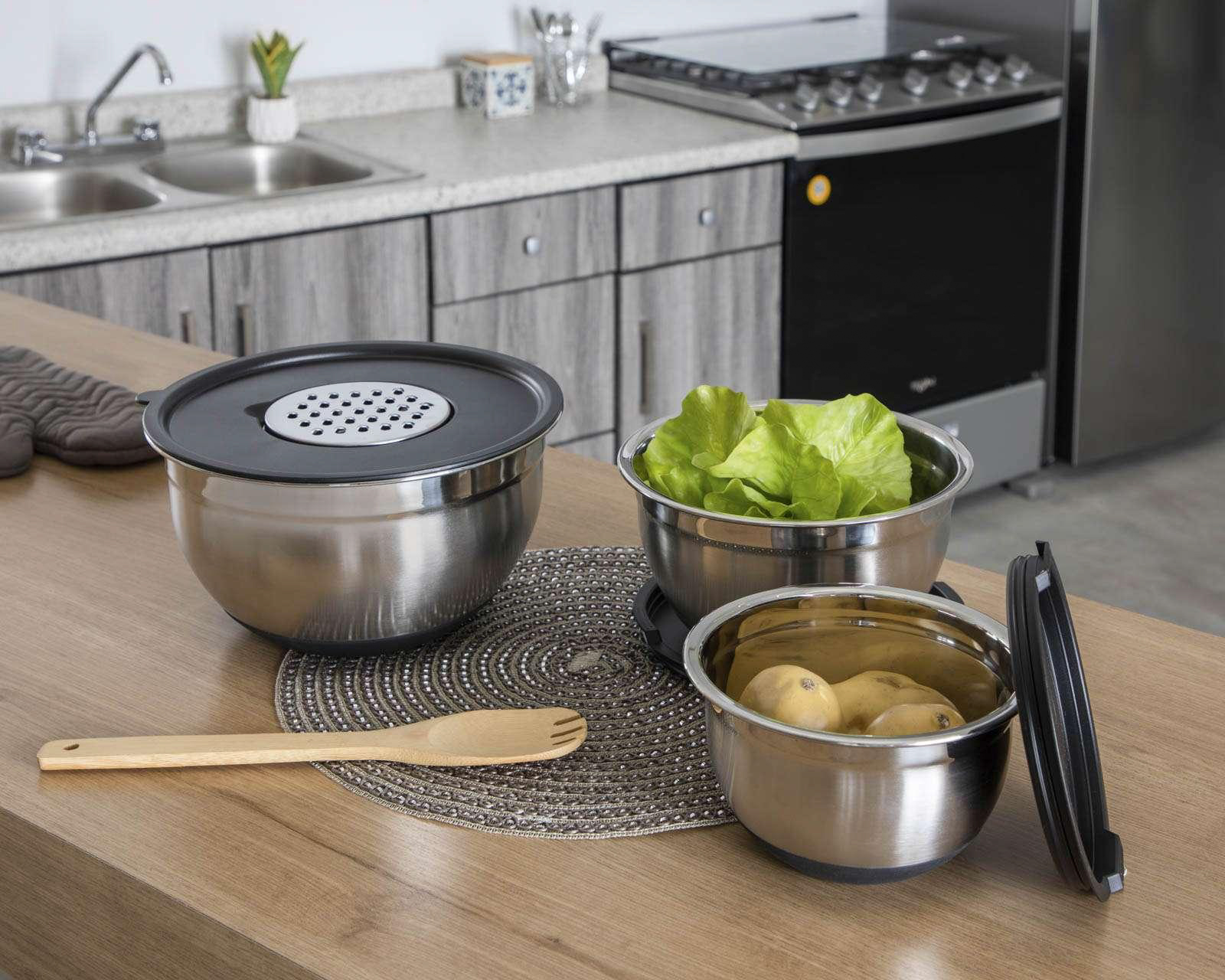 Foto 7 pulgar | Foto 6 | Contenedor de Acero Inoxidable Procook 9 Piezas