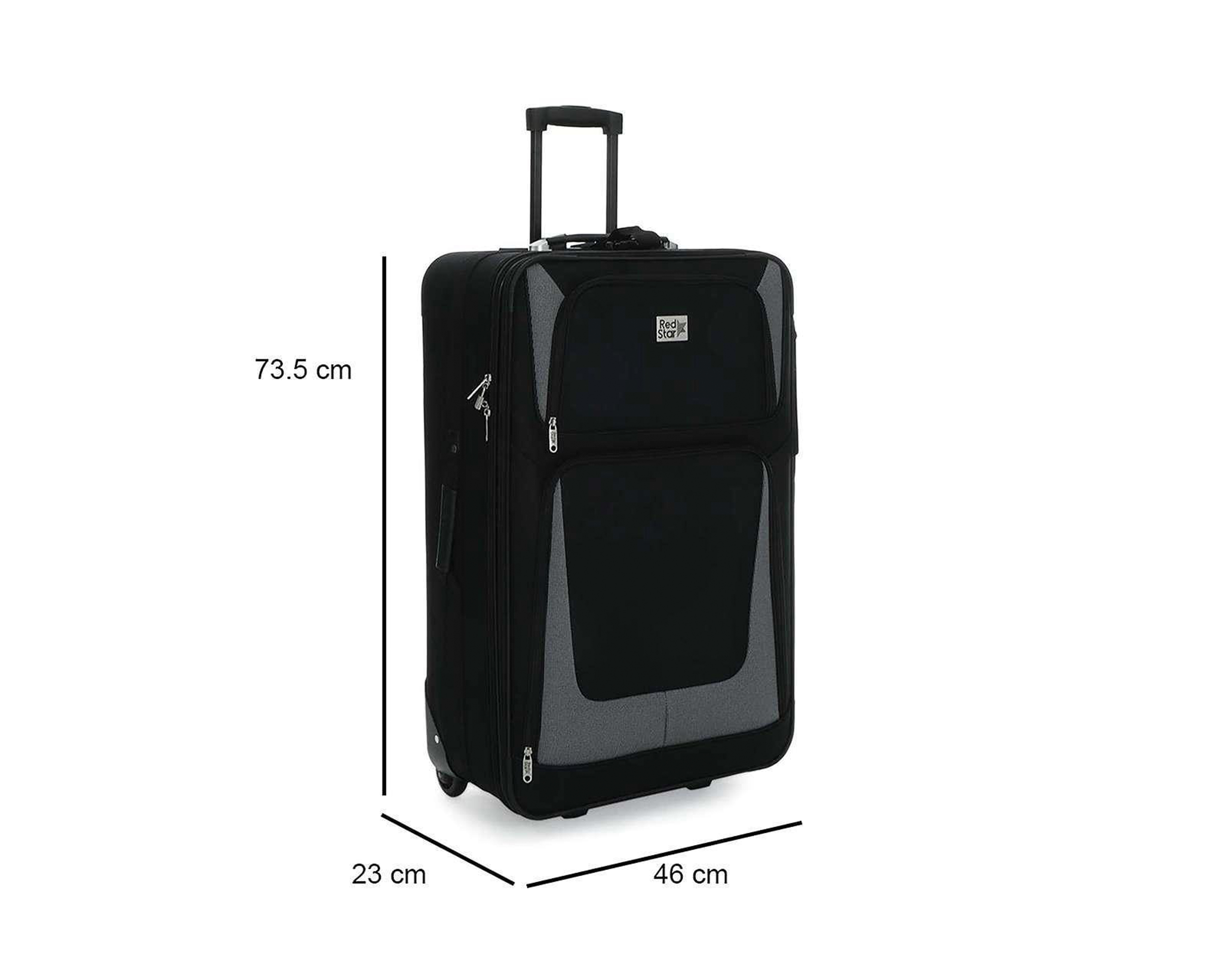 Foto 7 | Foto 7 | Maleta con Ruedas Red Star Alban 28" color Negro