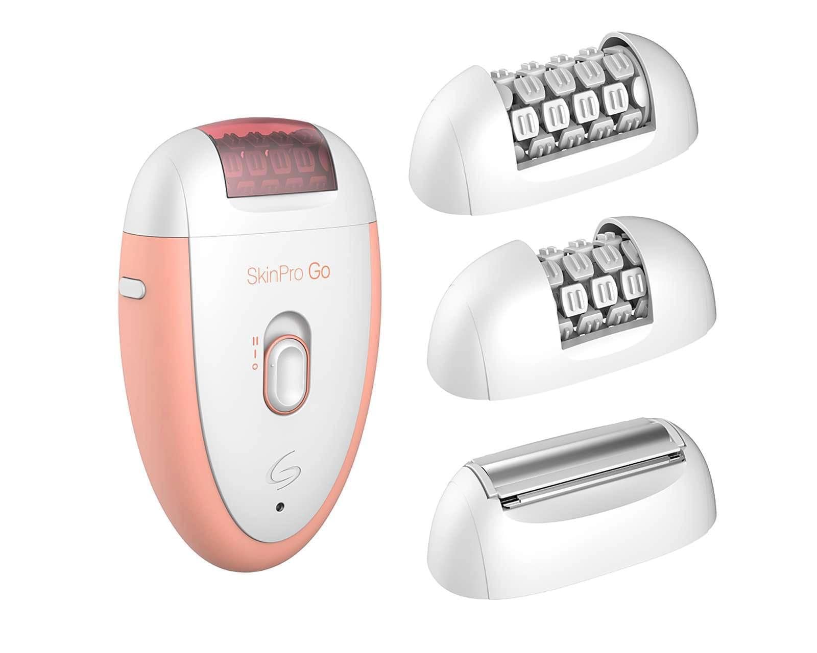 Depiladora Gama Italy SkinPro Go con 2 Cabezales Rotativos