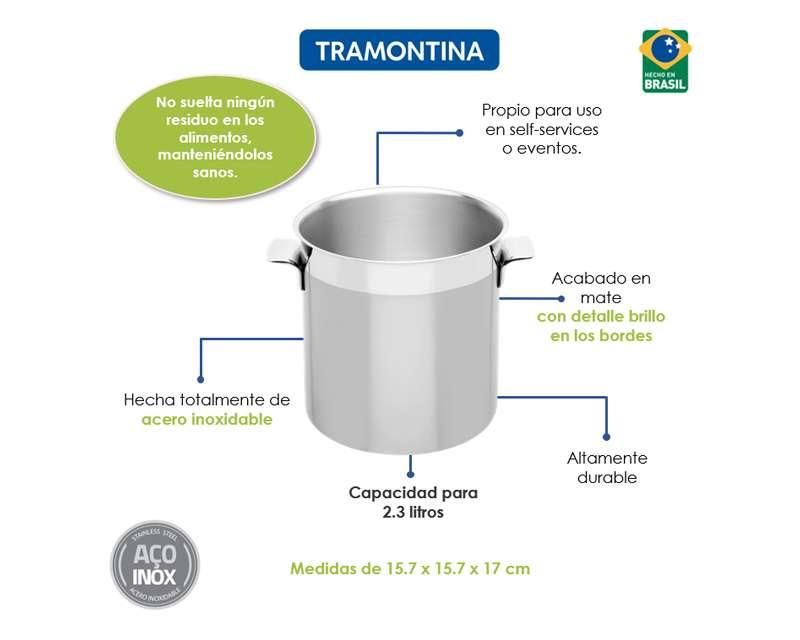 Foto 5 | Foto 5 | Hielera Tramontina 7891116030981 2.3 l de Acero Inoxidable