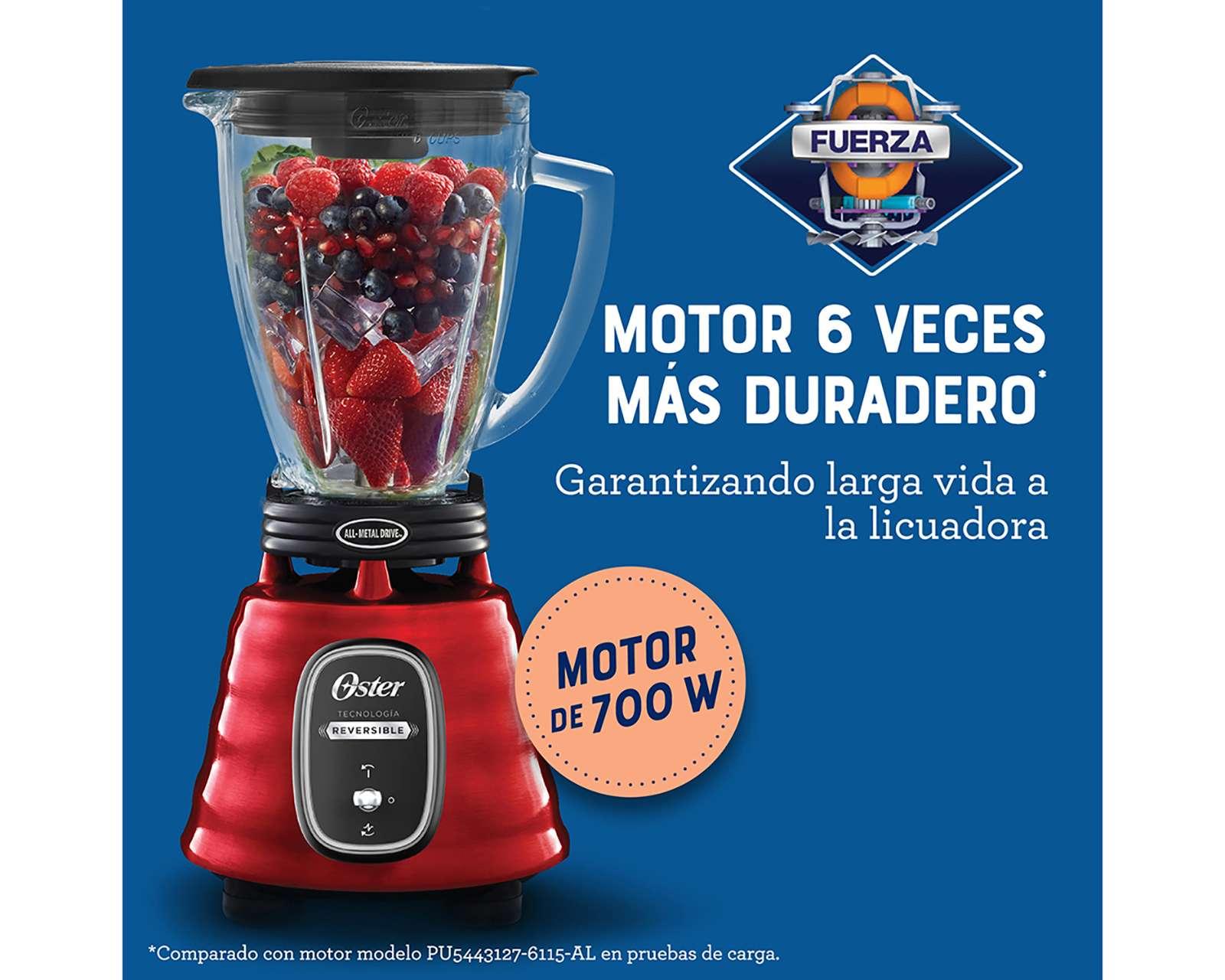 Foto 6 | Foto 4 | Licuadora Oster Reversible 1 Velocidad Vaso de Vidrio