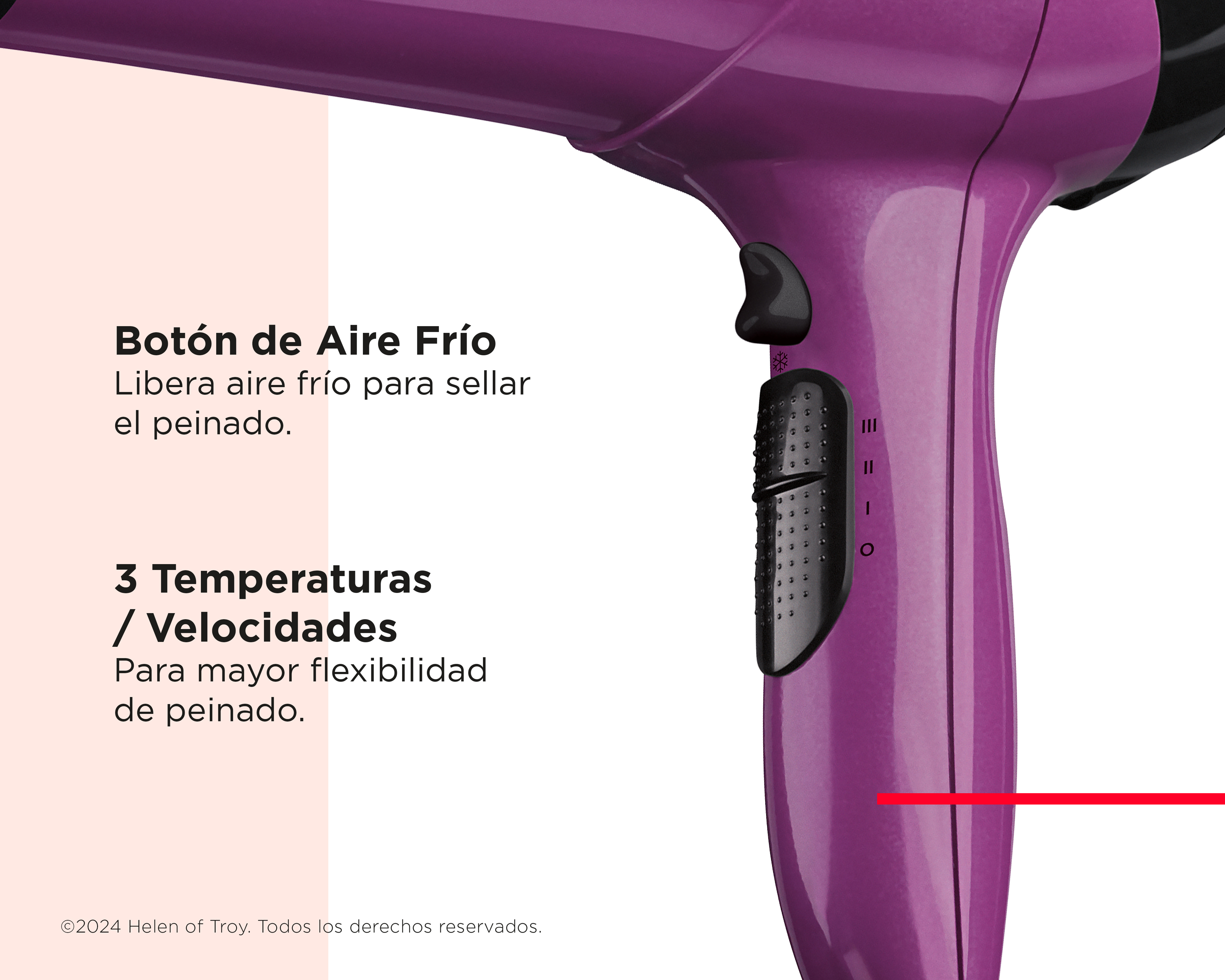 Foto 5 | Foto 5 | Secadora Revlon Essentials Control de Frizz 1875W Tecnología Ionica