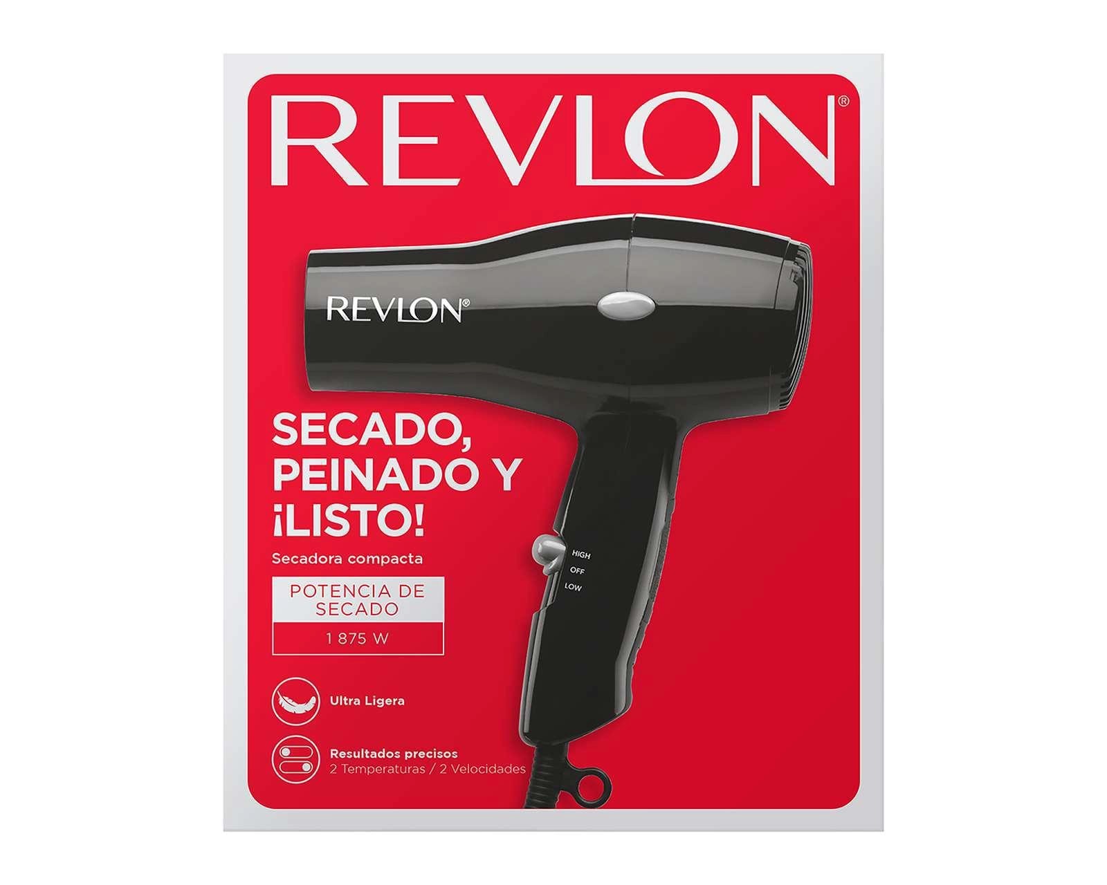 Foto 7 | Foto 7 | Secadora de Cabello Revlon Essentials Ultra Ligero